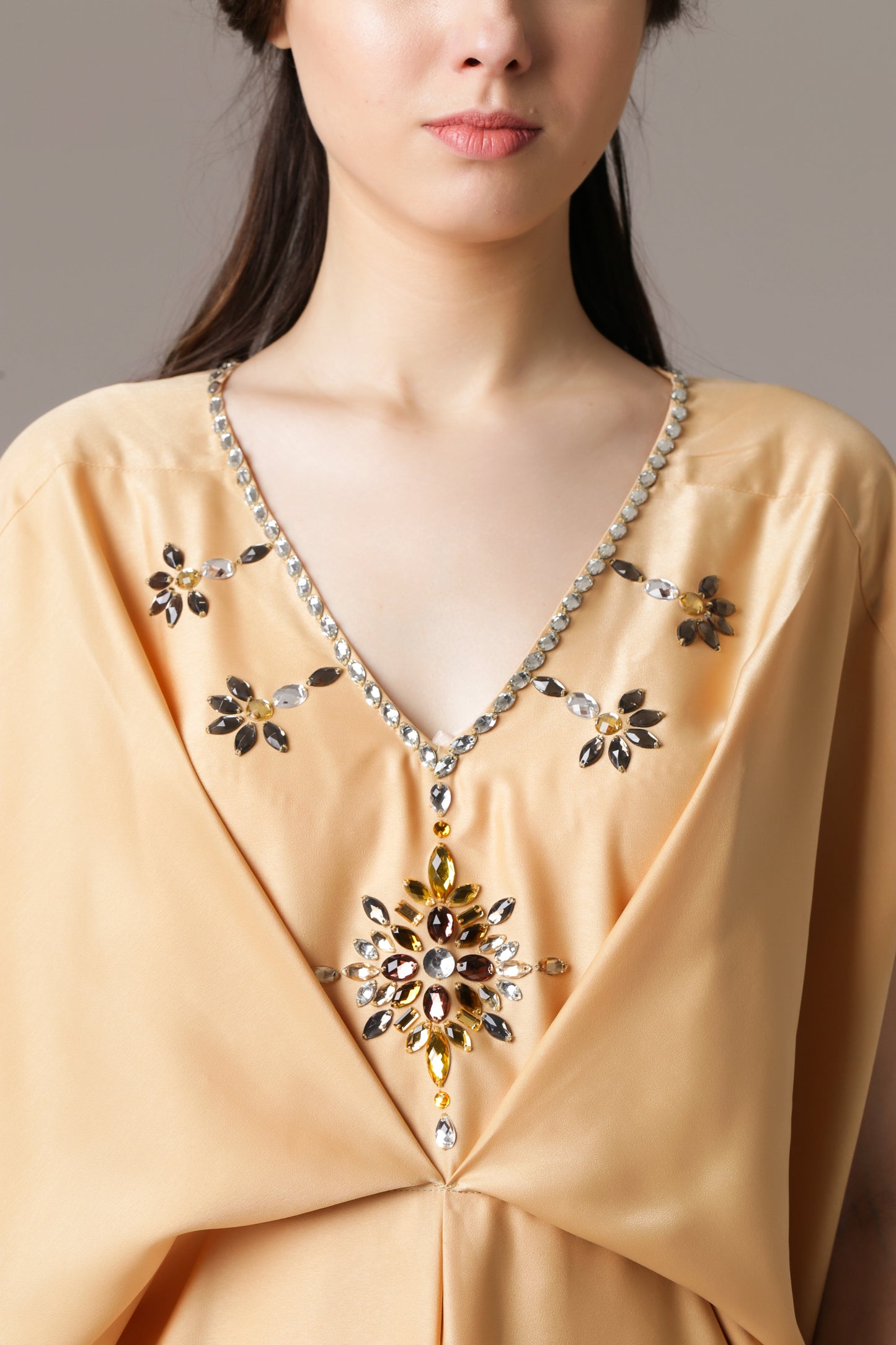 Honesty - Cream Kaftan