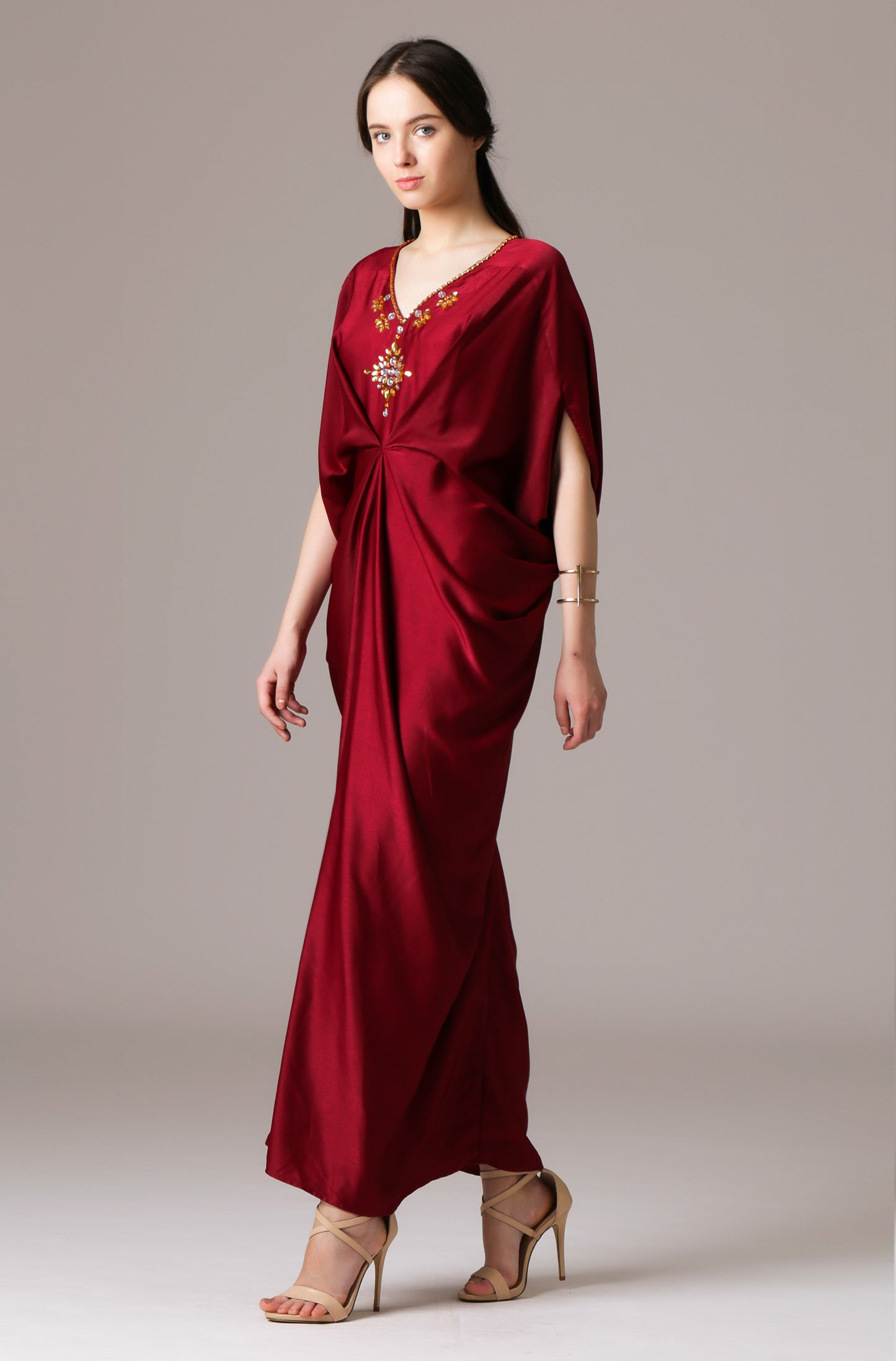 Honesty - Maroon Kaftan