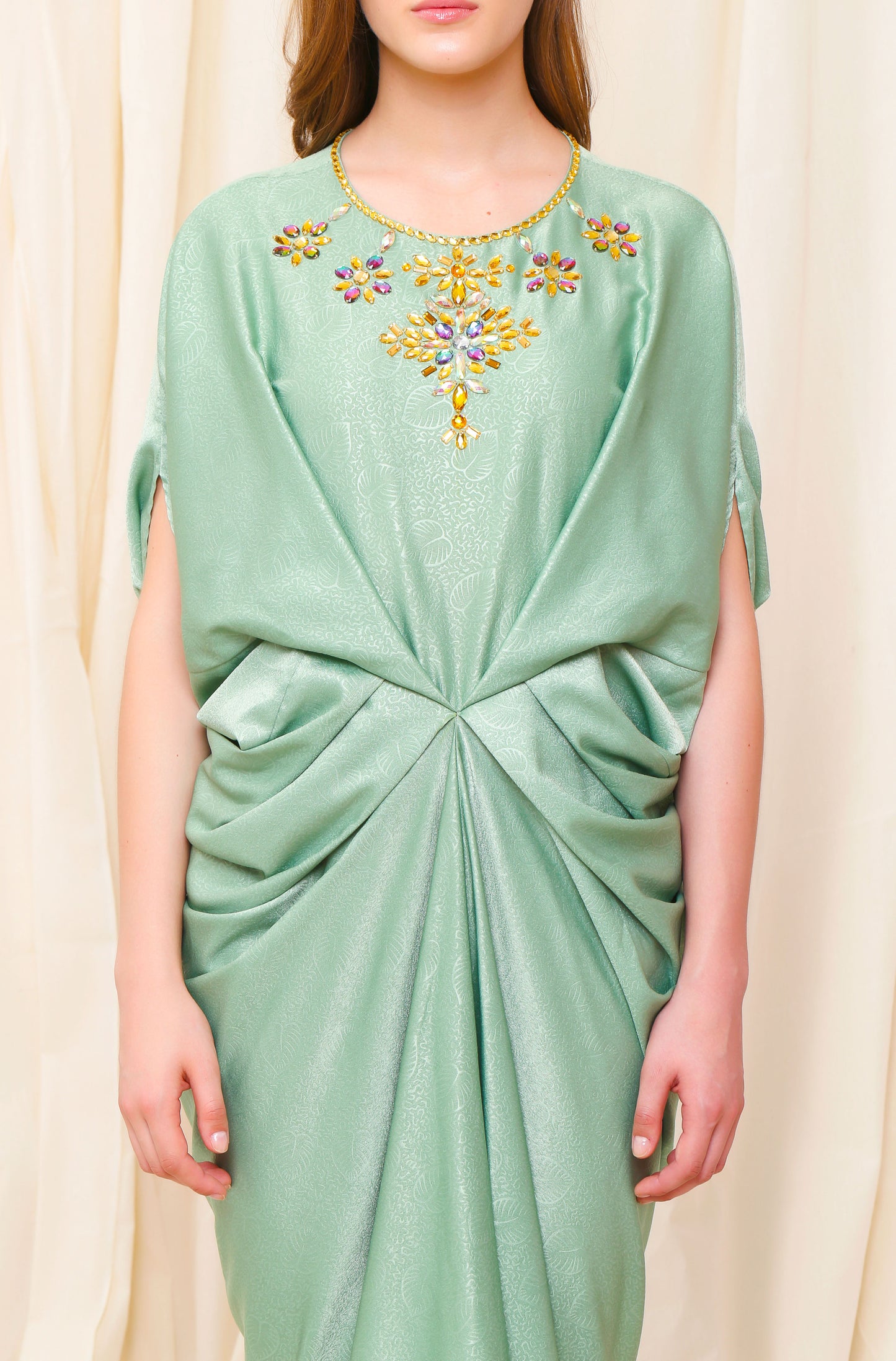 Innocence - Light Green Kaftan