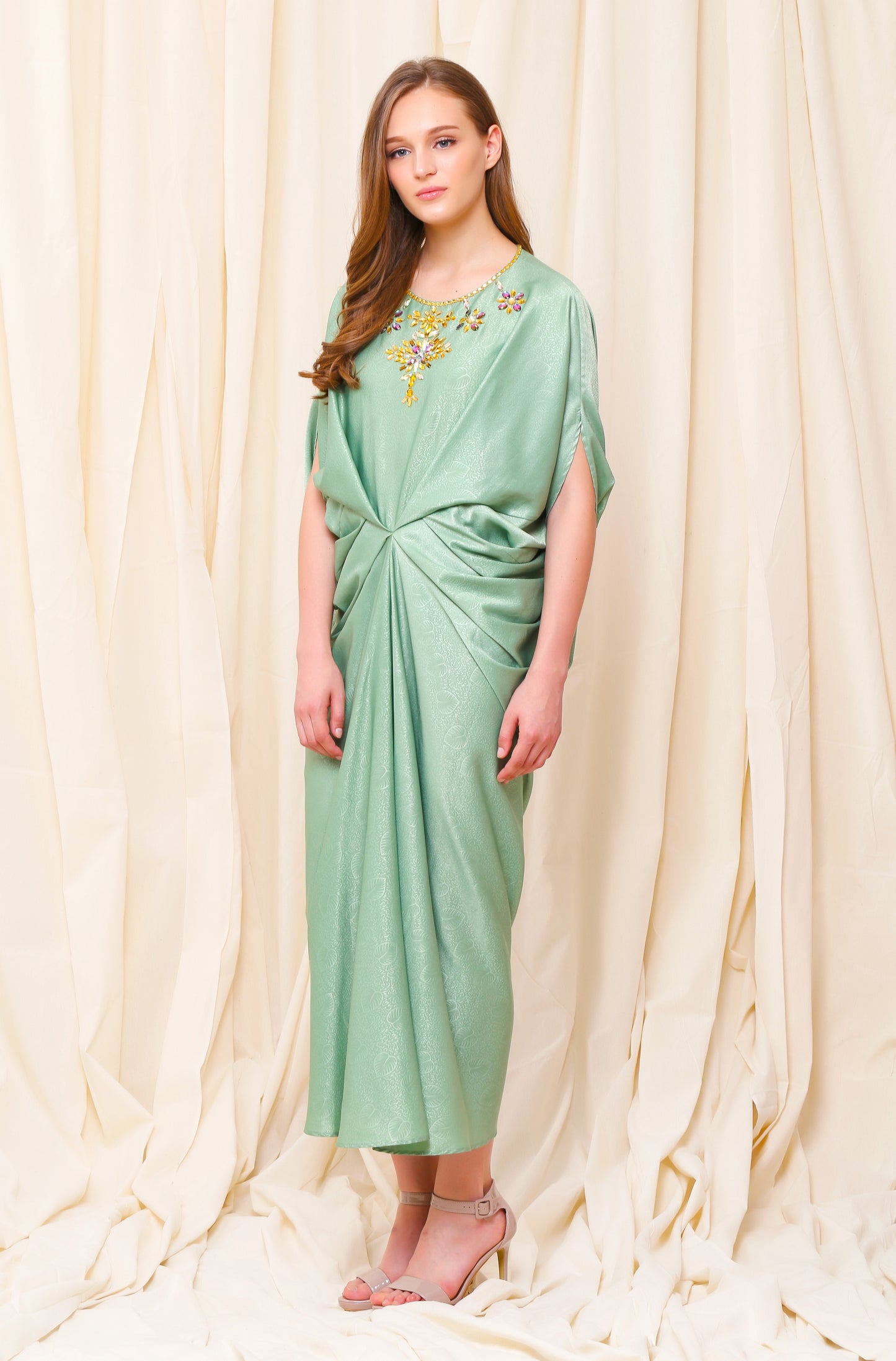 Innocence - Light Green Kaftan