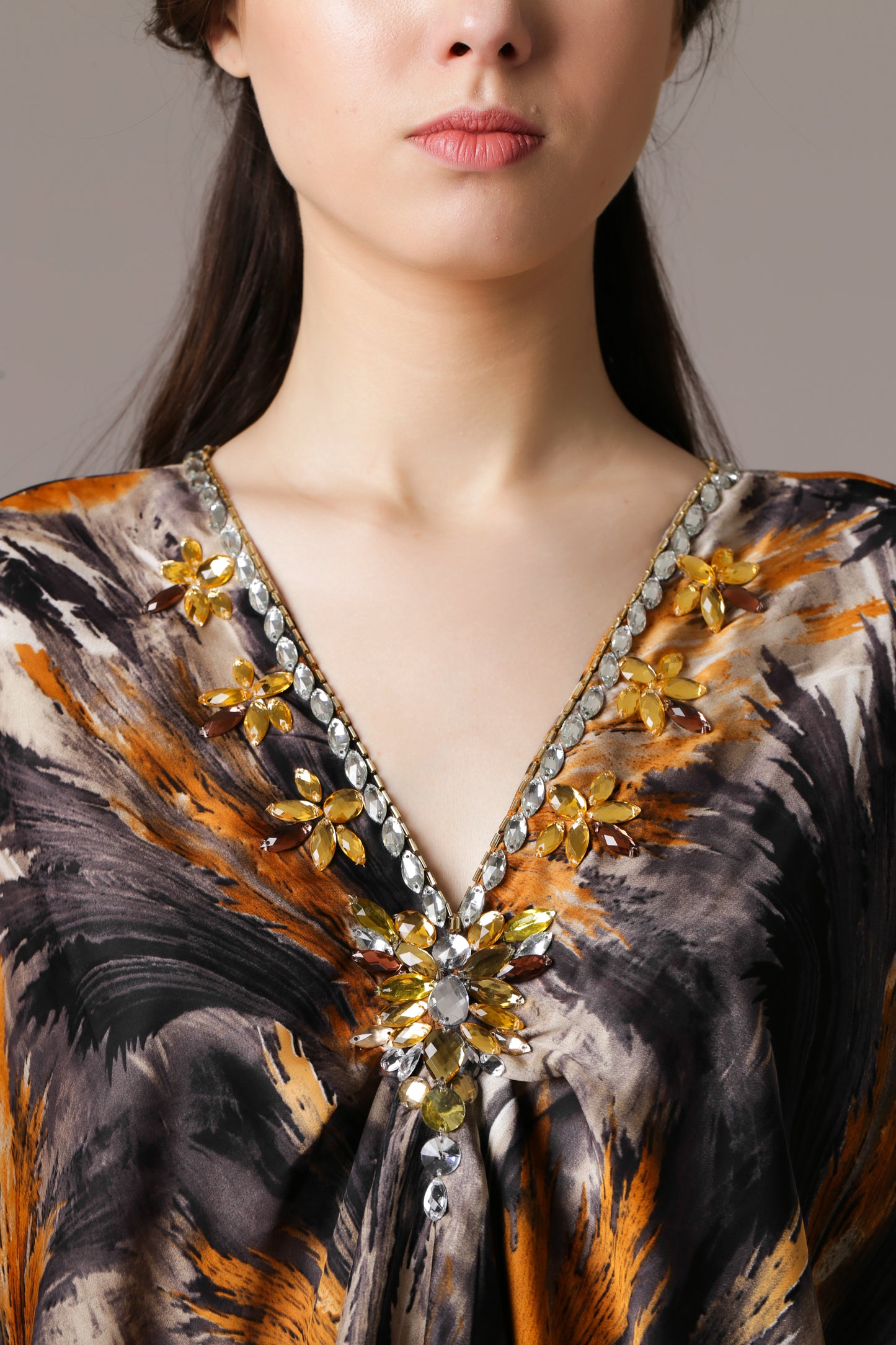 Gracious - Abstract Kaftan