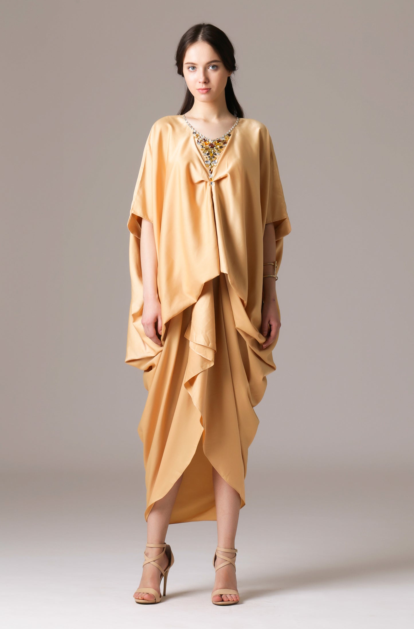 Gracious - Cream Kaftan