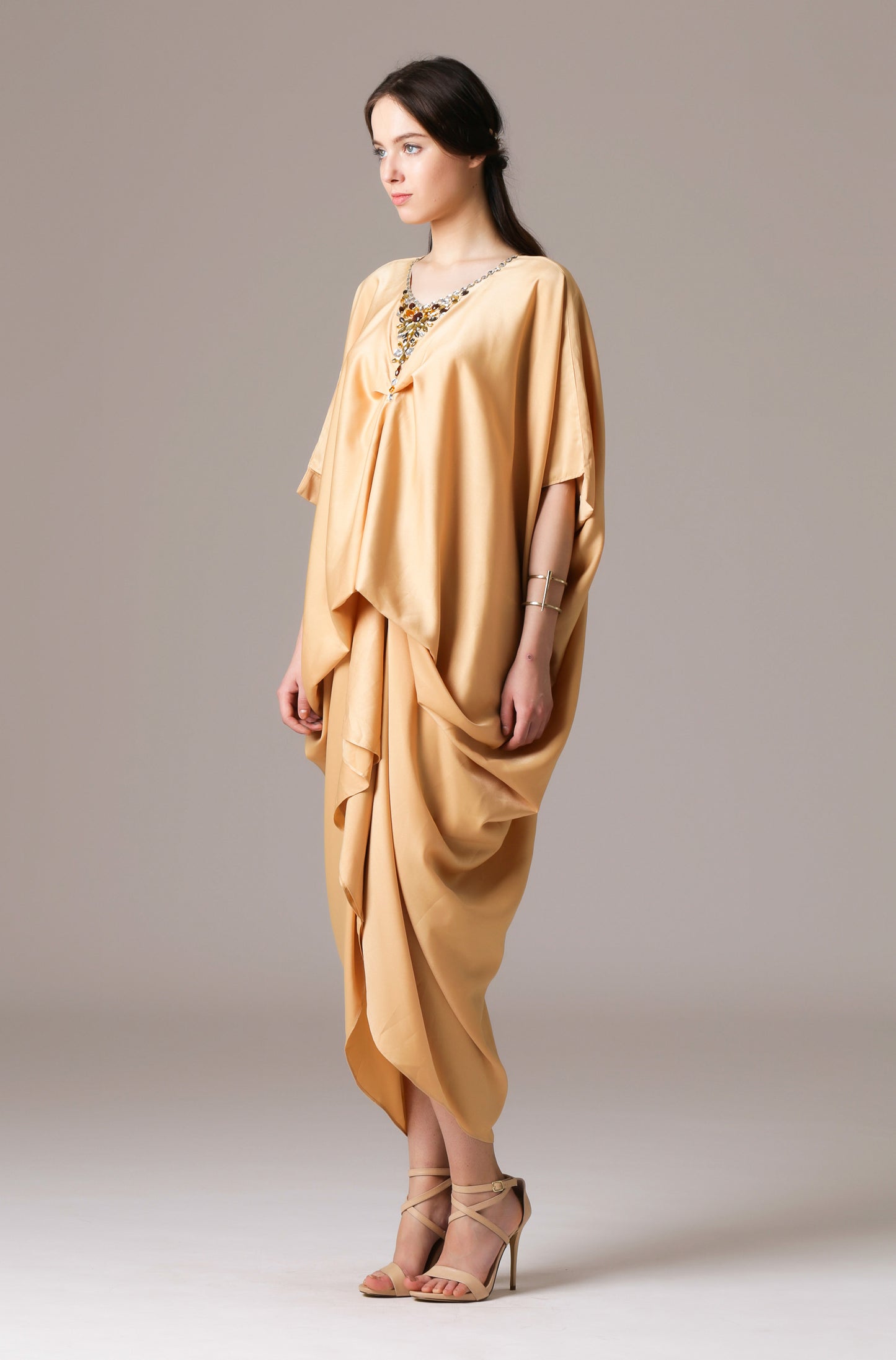 Gracious - Cream Kaftan