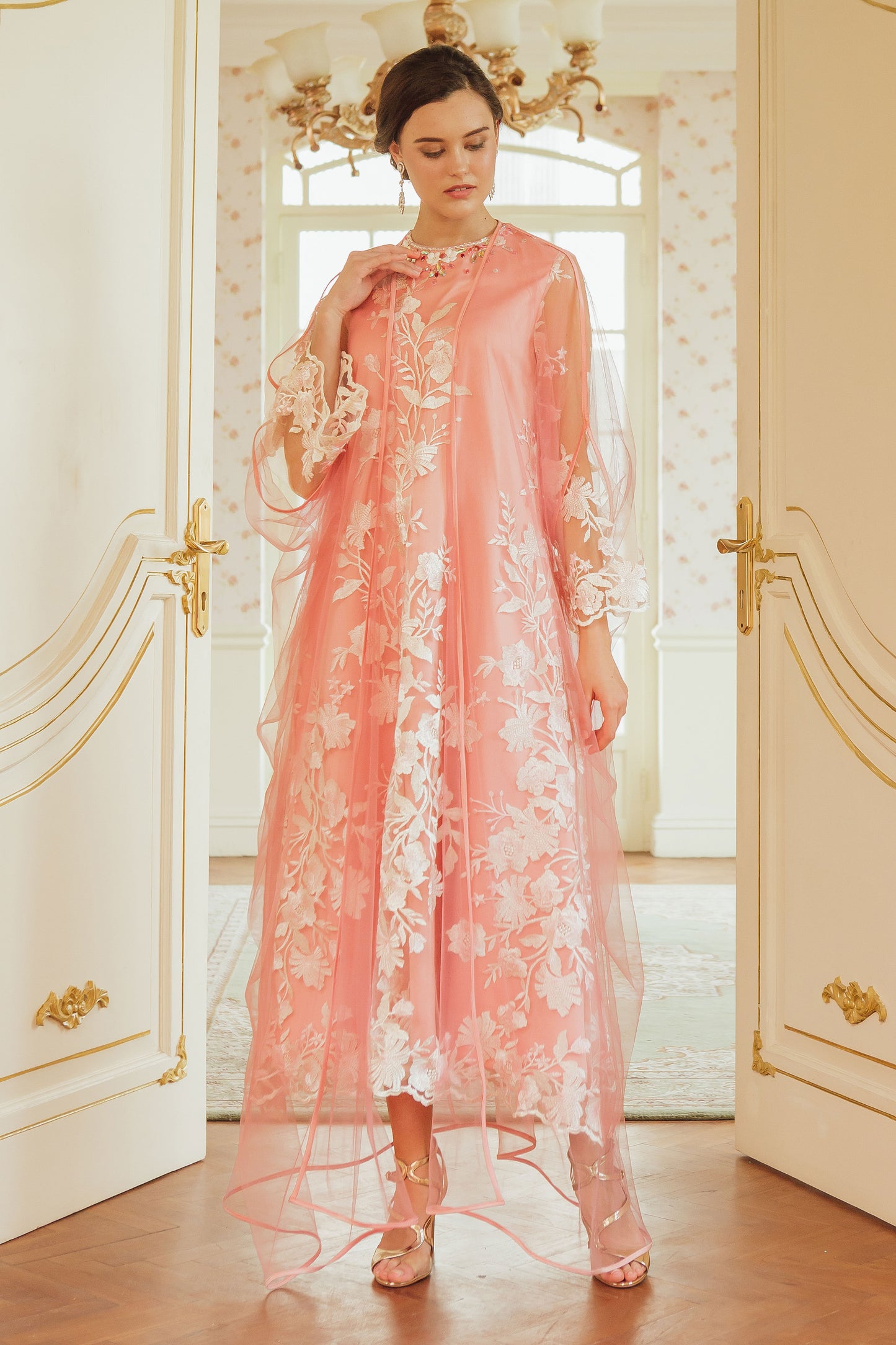 Generous - Pink Rose Maxi Dress