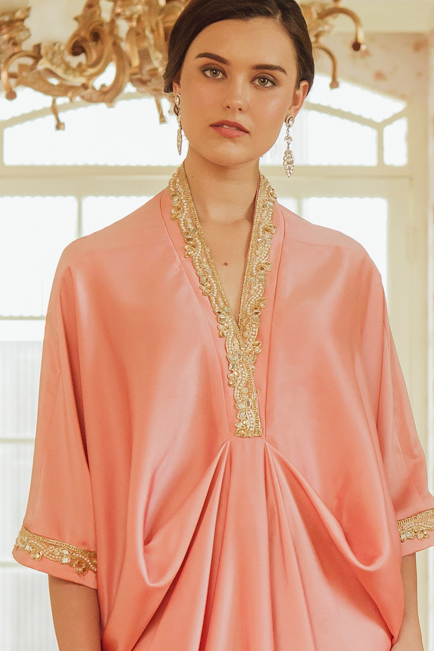 Humble - Pink Gold Kaftan