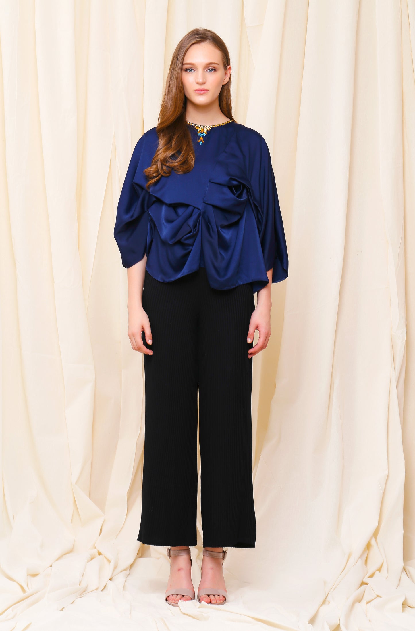 Tenderly - Navy Top