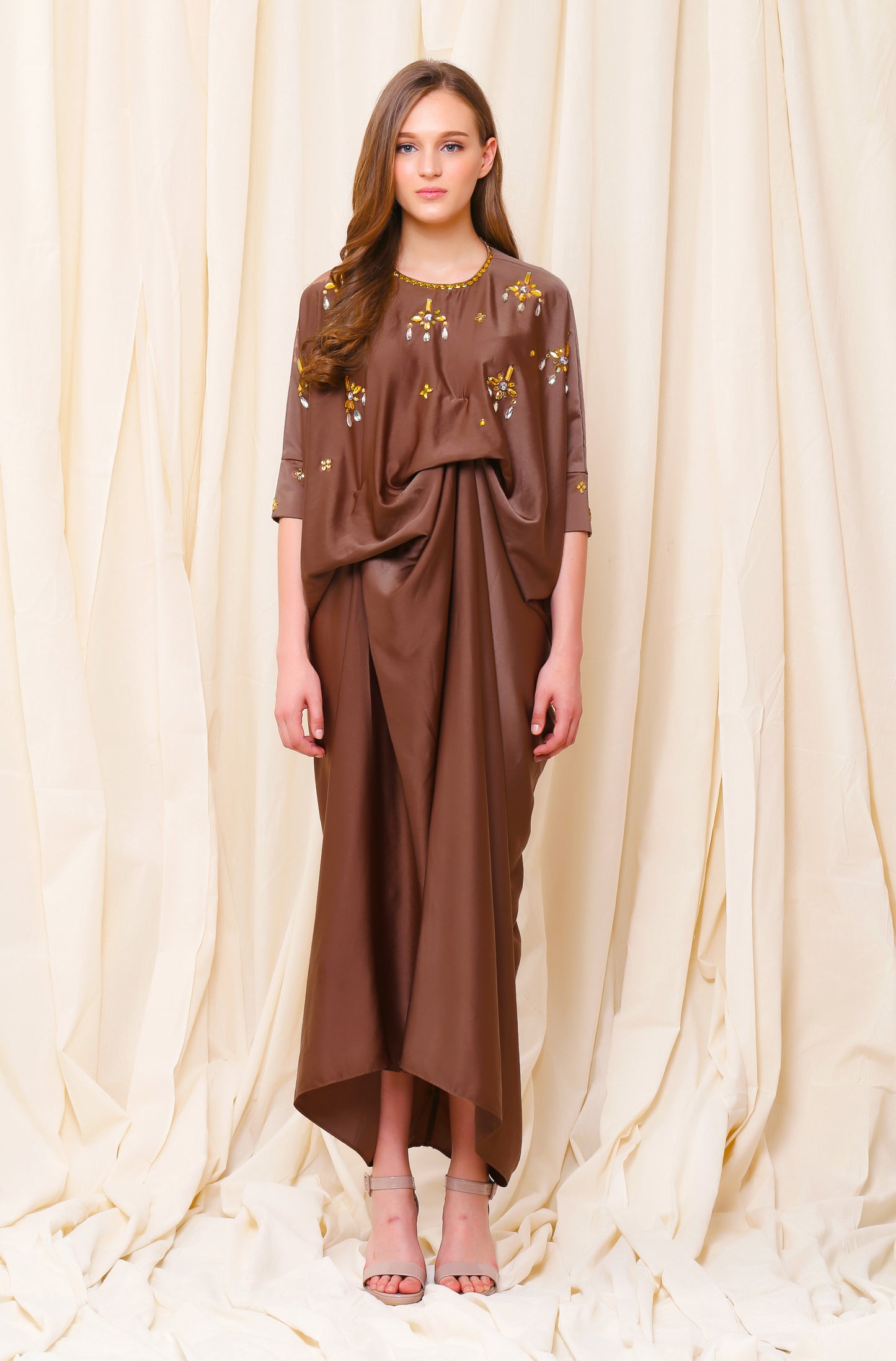 Precious - Brown Kaftan
