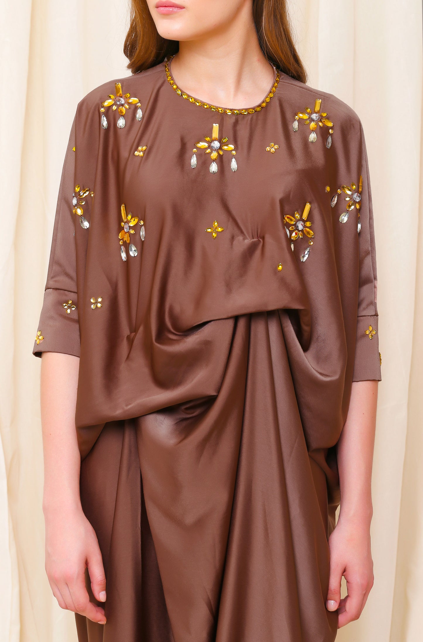 Precious - Brown Kaftan