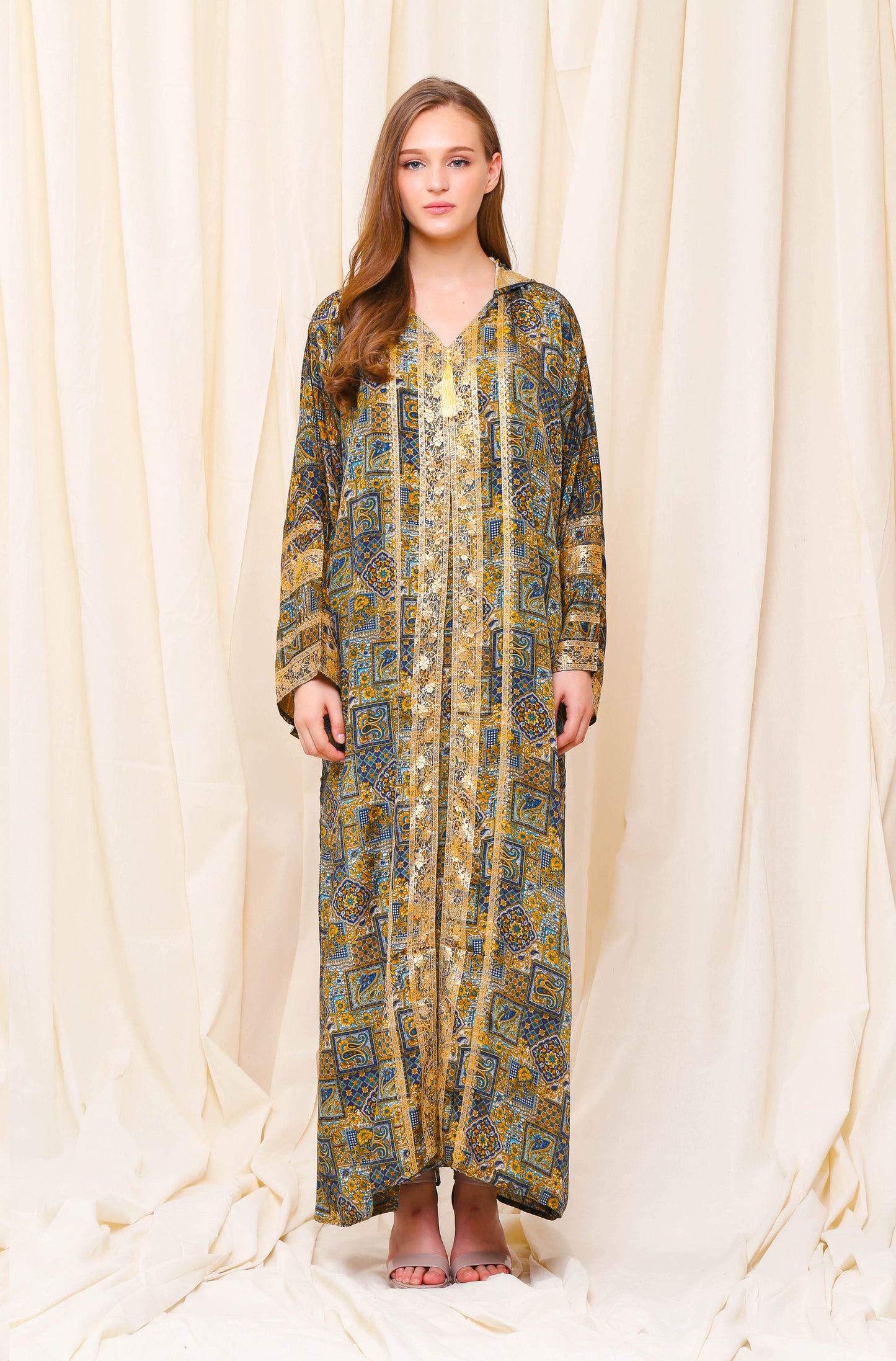 Fearless - Navy Arabian Kaftan