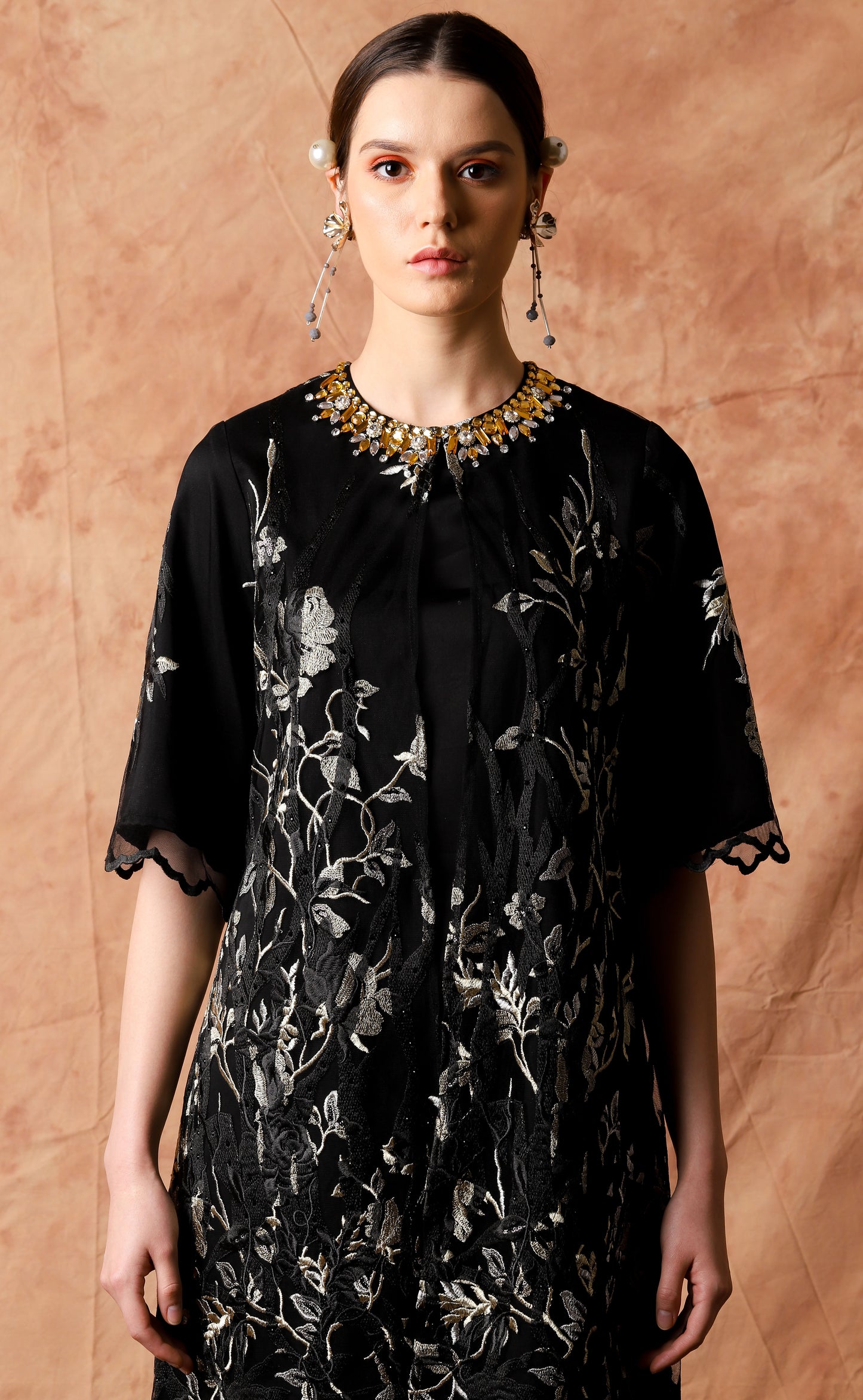 Fearless - Black Roots Midi Dress