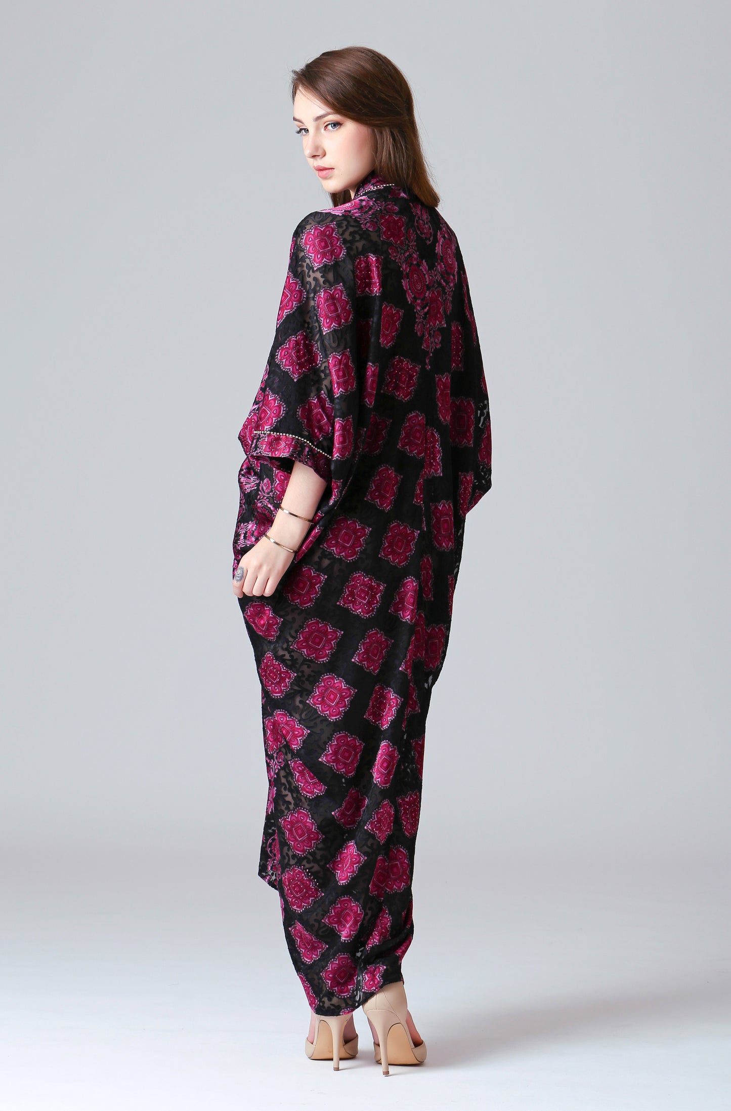 Humble - Pink Baroque Kaftan