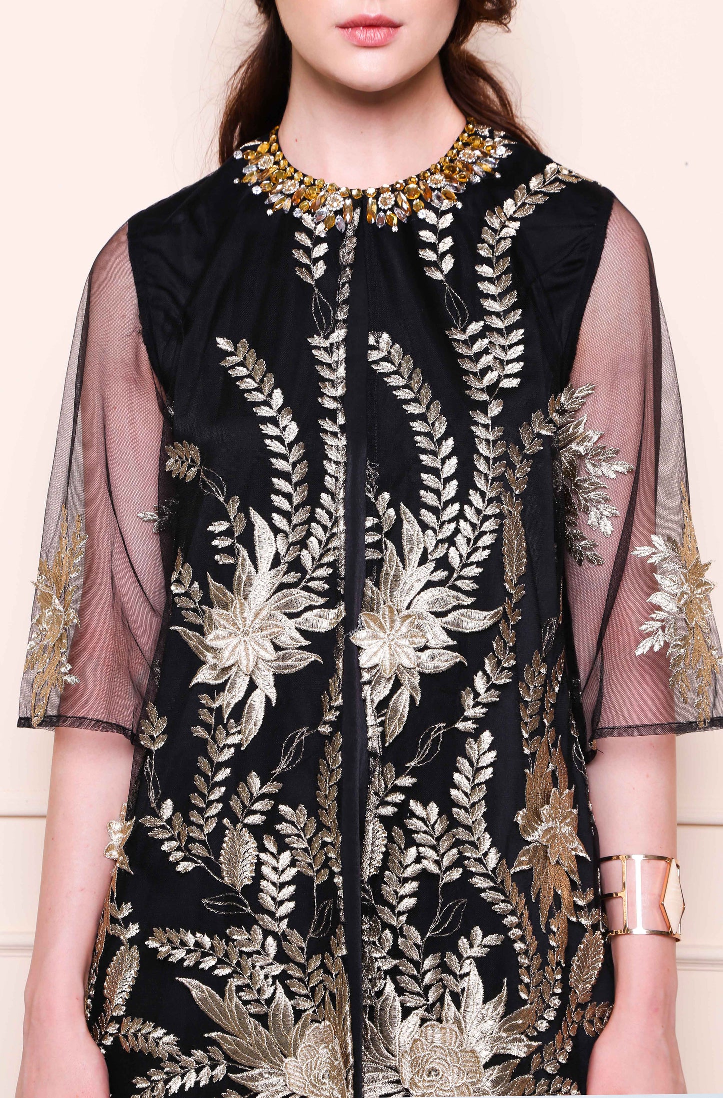 Fearless - Black Gold Dress