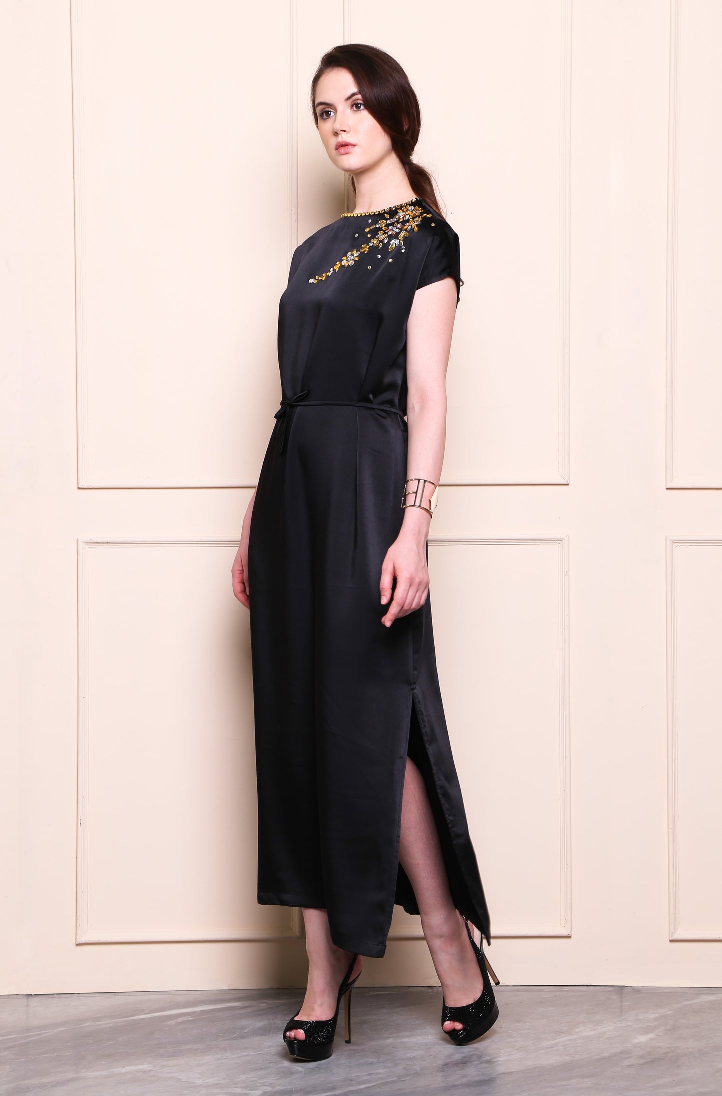 Pure - Black Maxi Dress