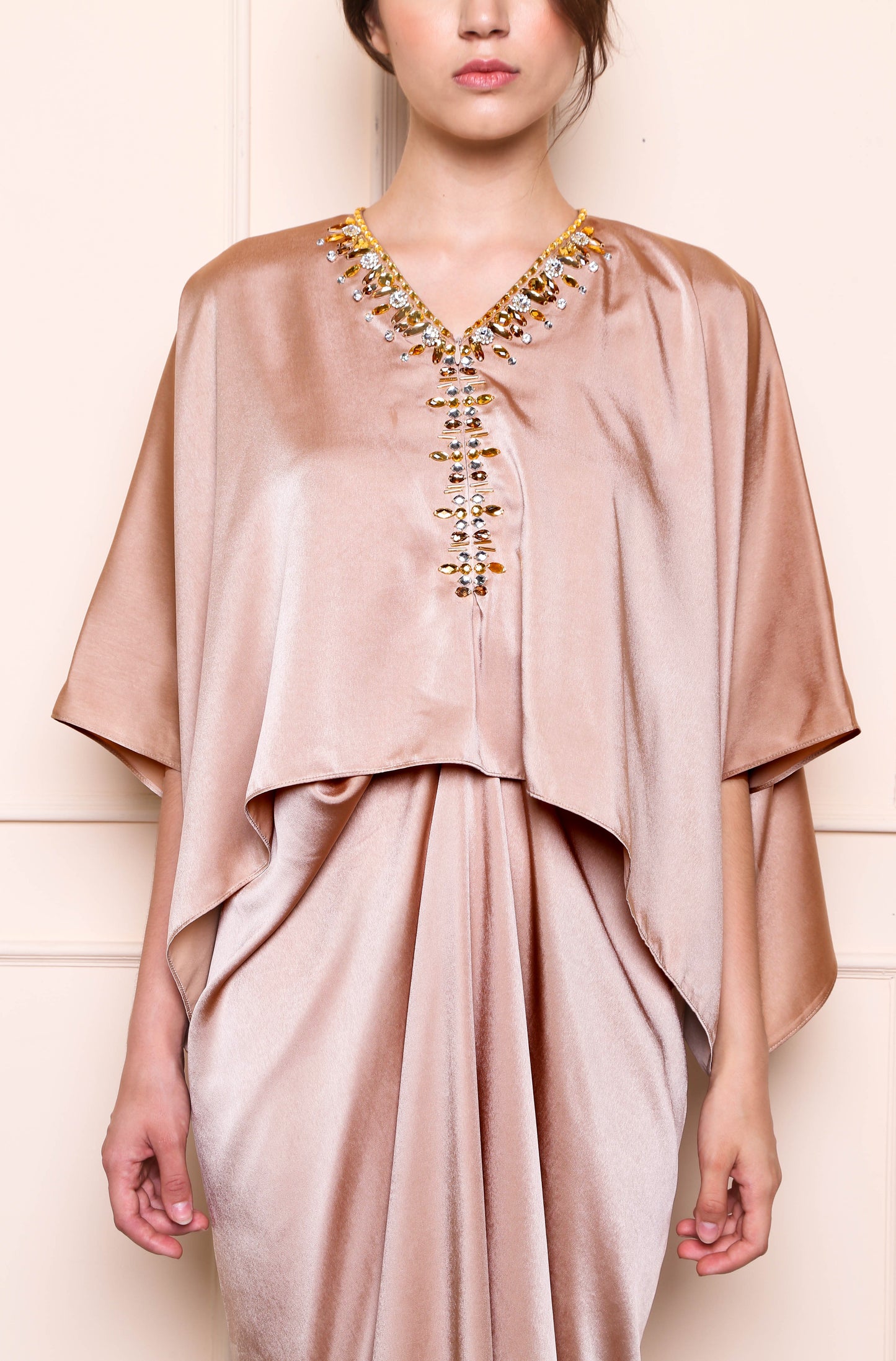 Calm - Light Brown Kaftan