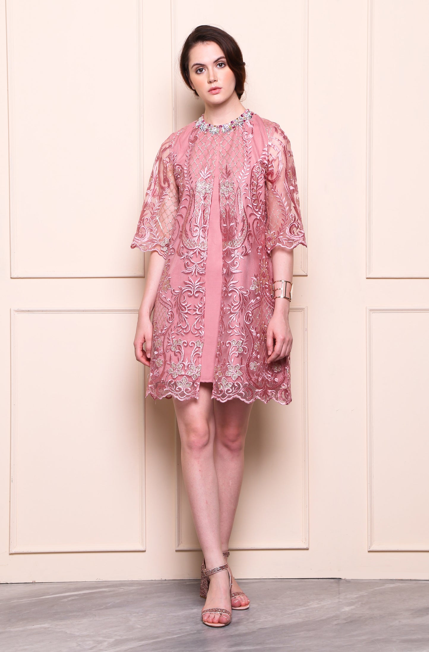 Fearless - Dusty Pink Dress
