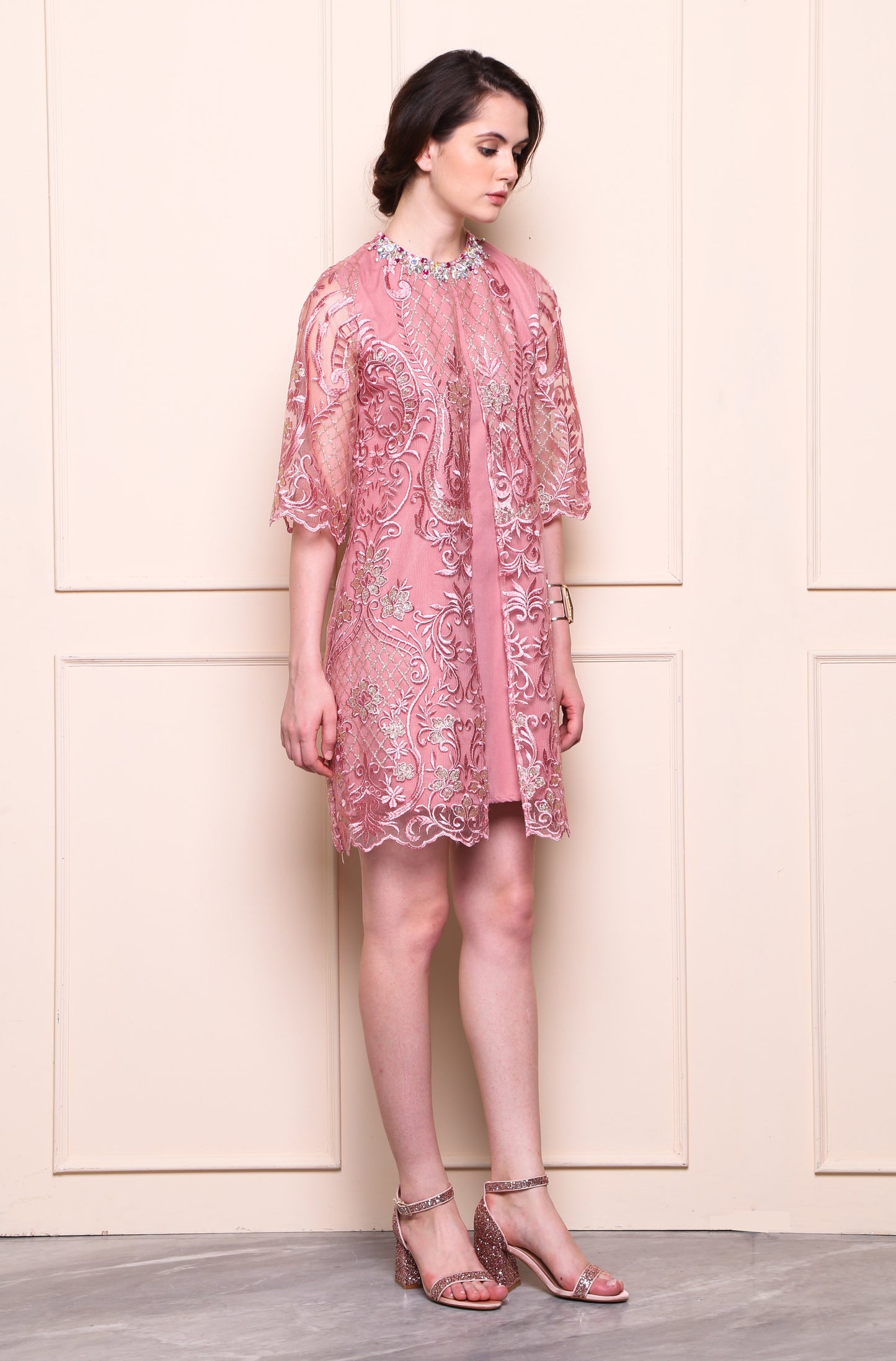 Fearless - Dusty Pink Dress