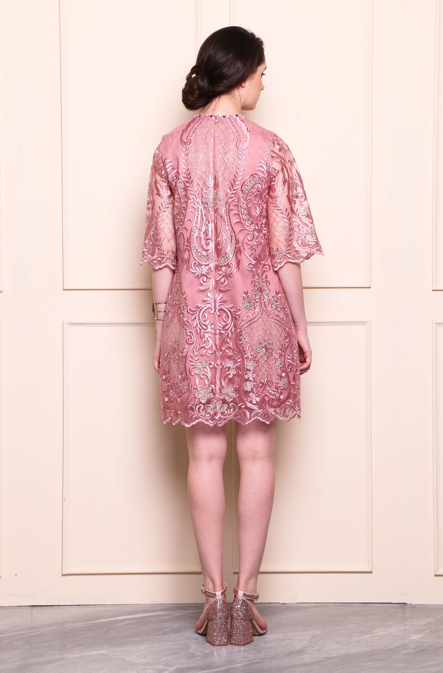 Fearless - Dusty Pink Dress