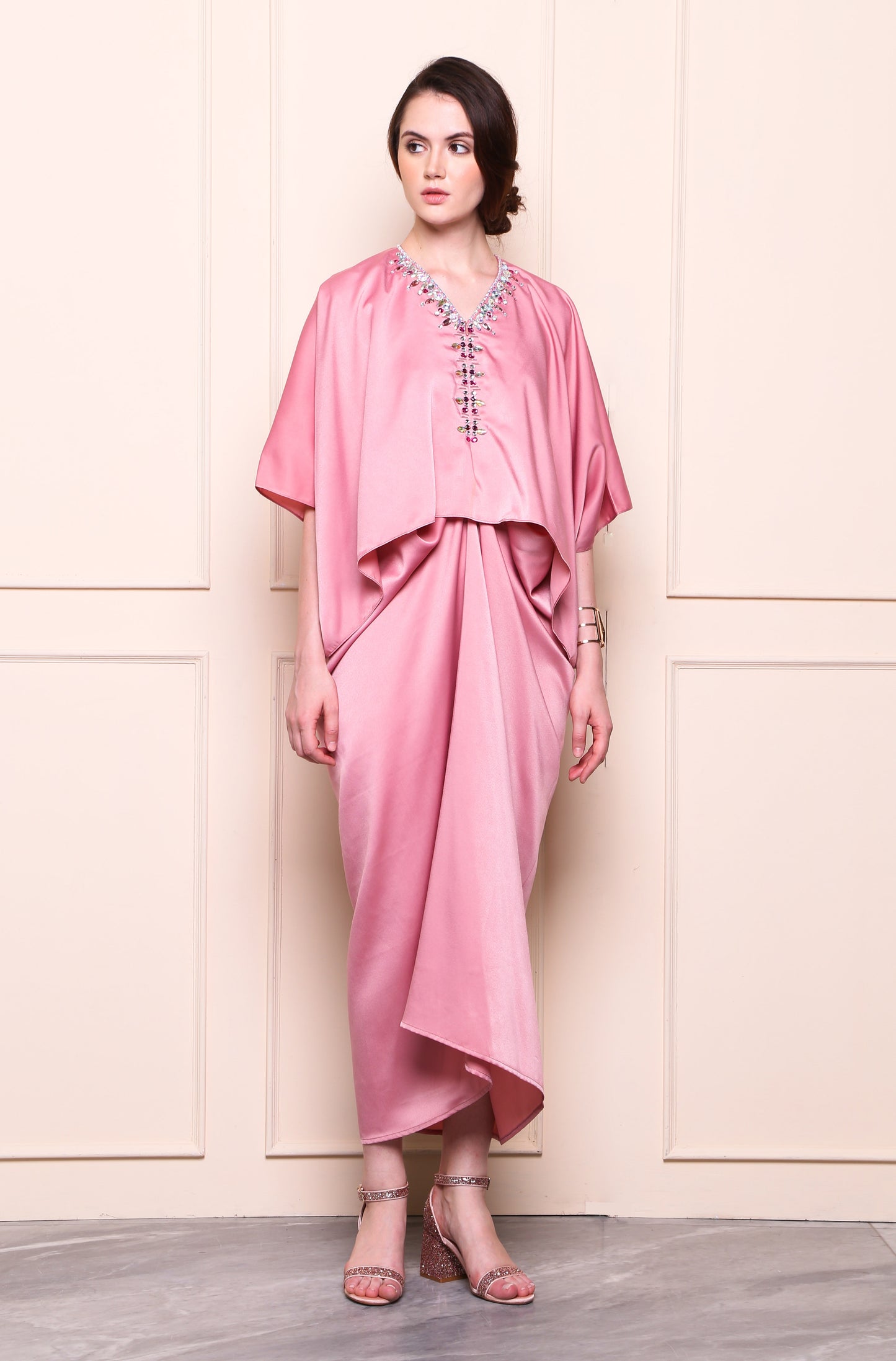 Calm - Dusty Pink Kaftan