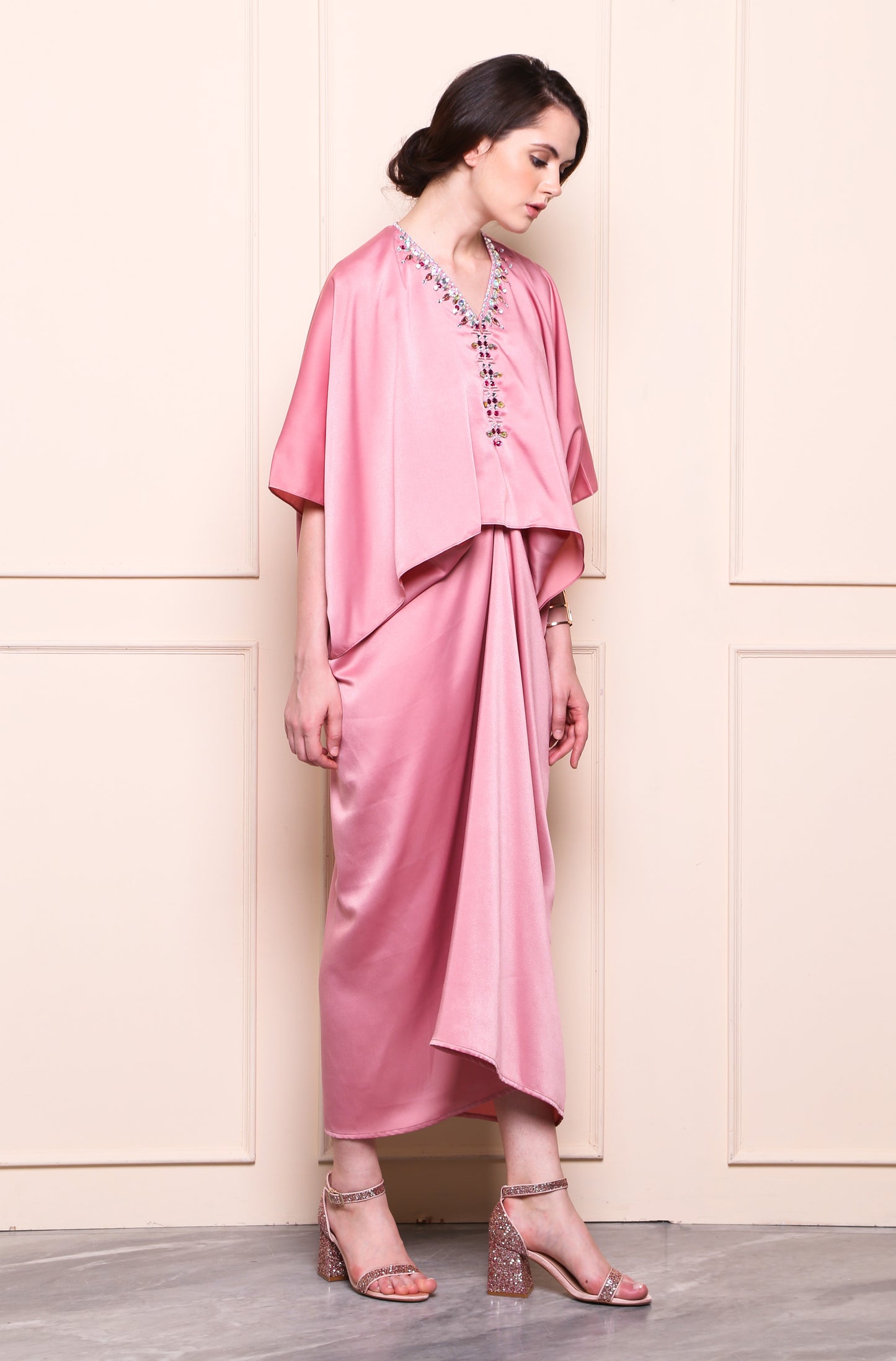 Calm - Dusty Pink Kaftan