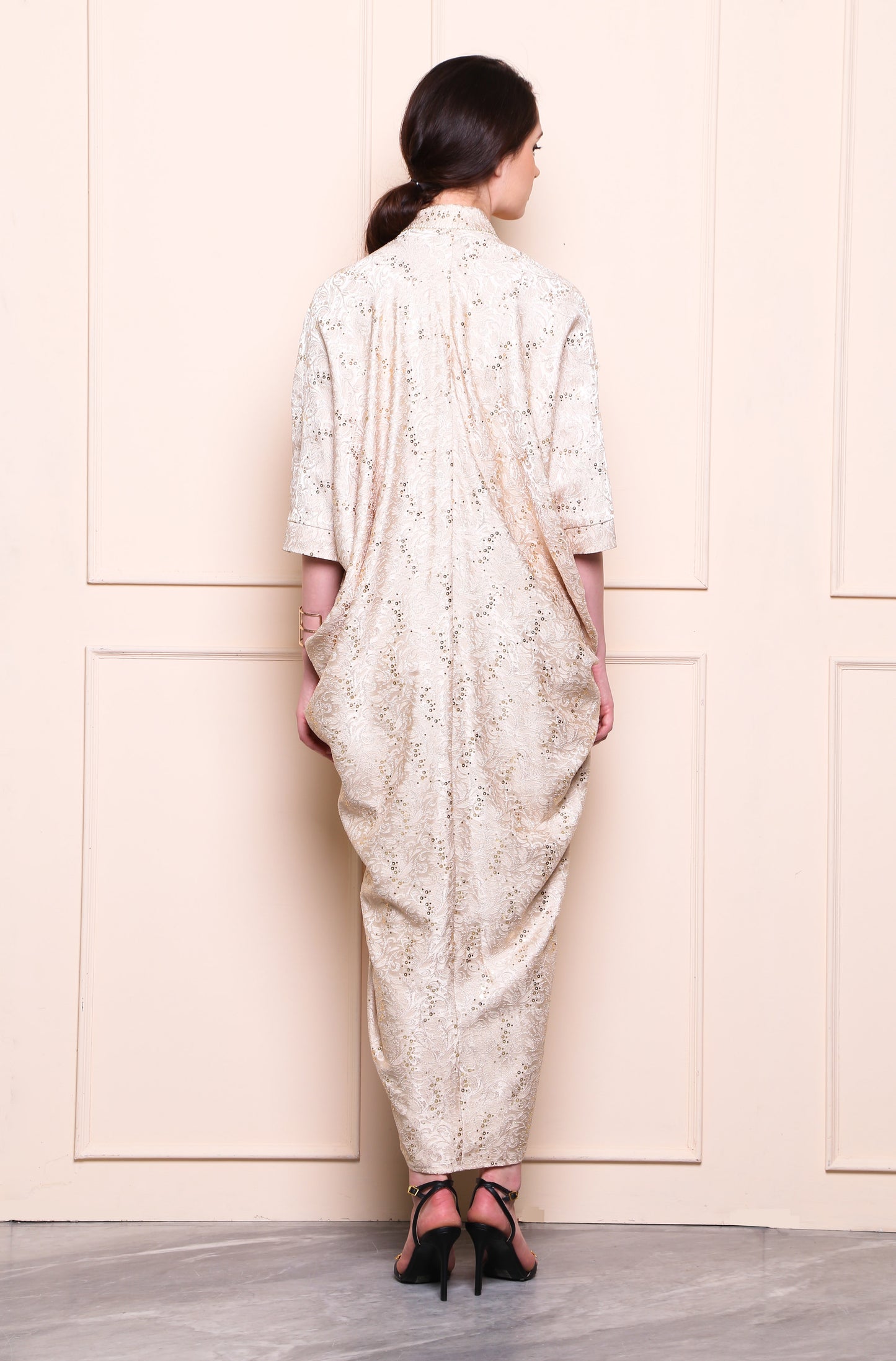 Humble - Beige Sparkle Kaftan