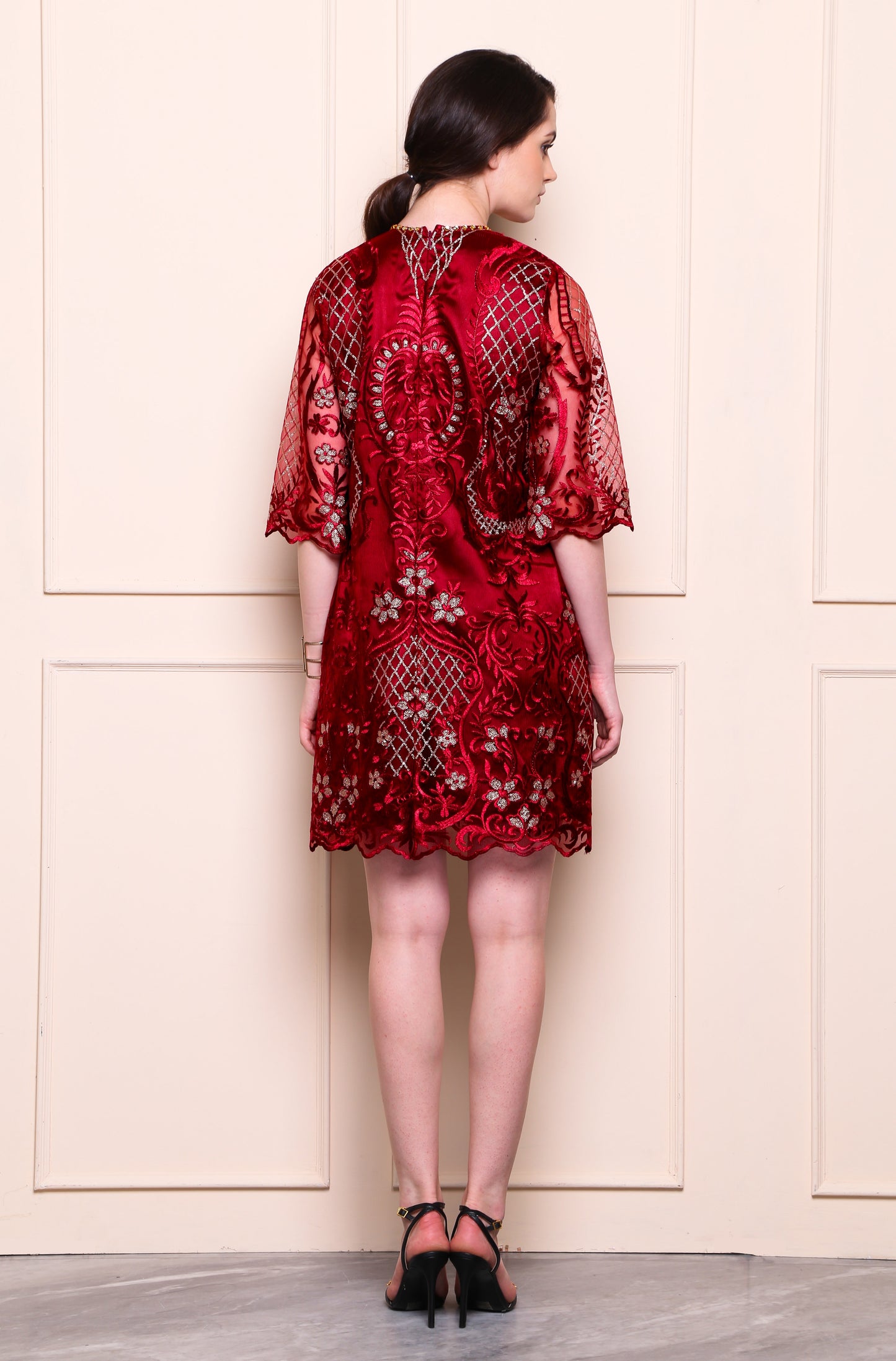 Fearless - Maroon Dress