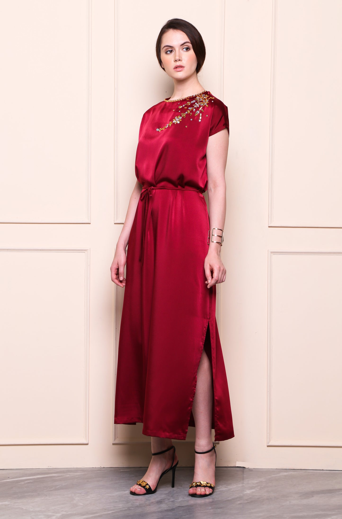 Pure - Maroon Kaftan