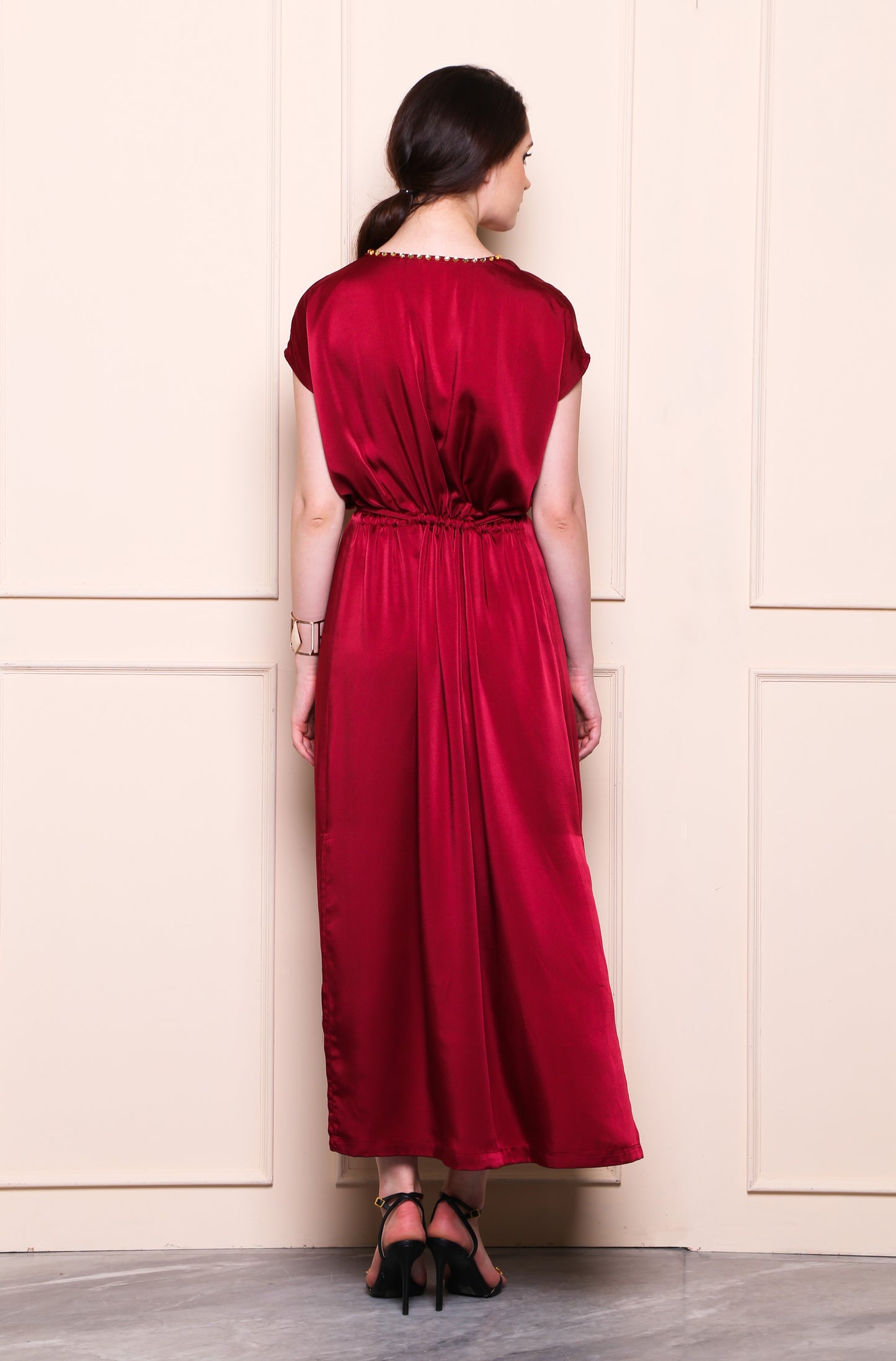 Pure - Maroon Kaftan