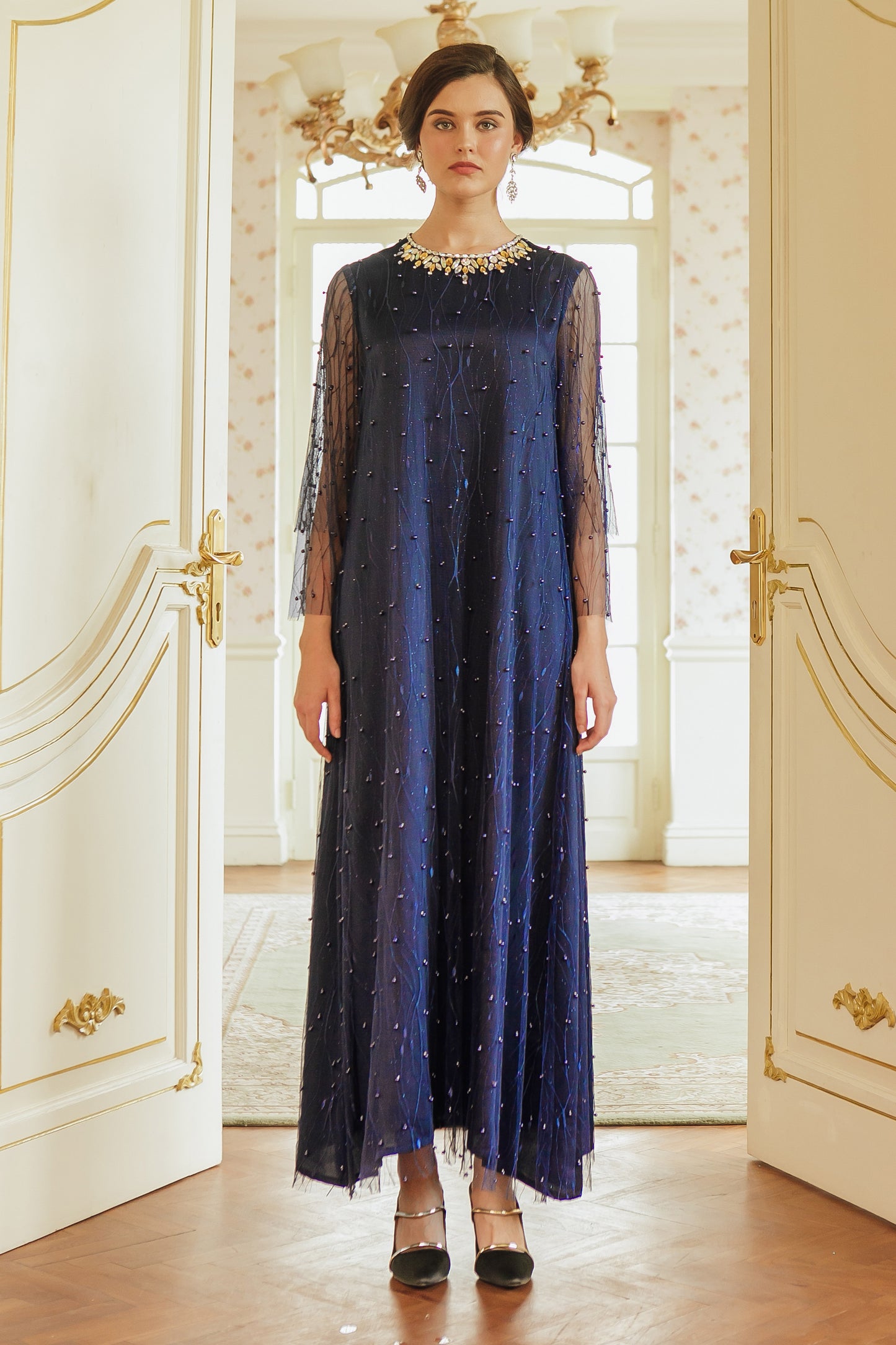 Kindness - Starry Navy Dress