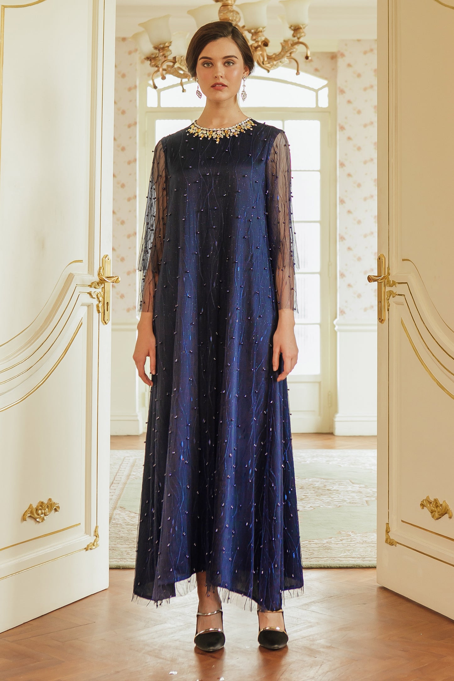 Kindness - Starry Navy Dress