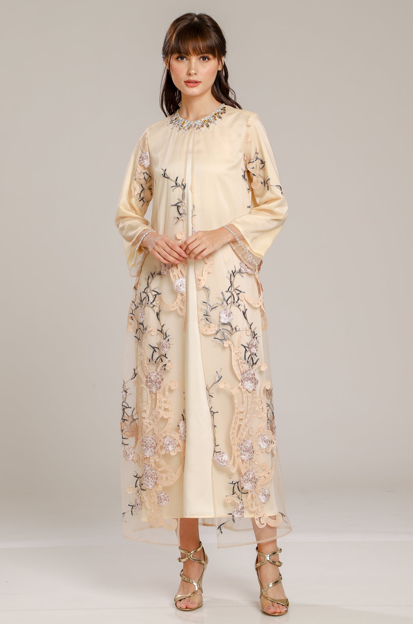 Fearless - Soft Floral Maxi Dress