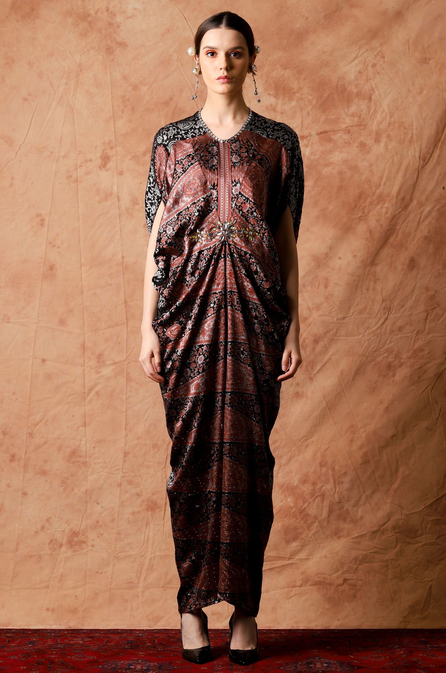 Innocence - Bronze Paisley Kaftan