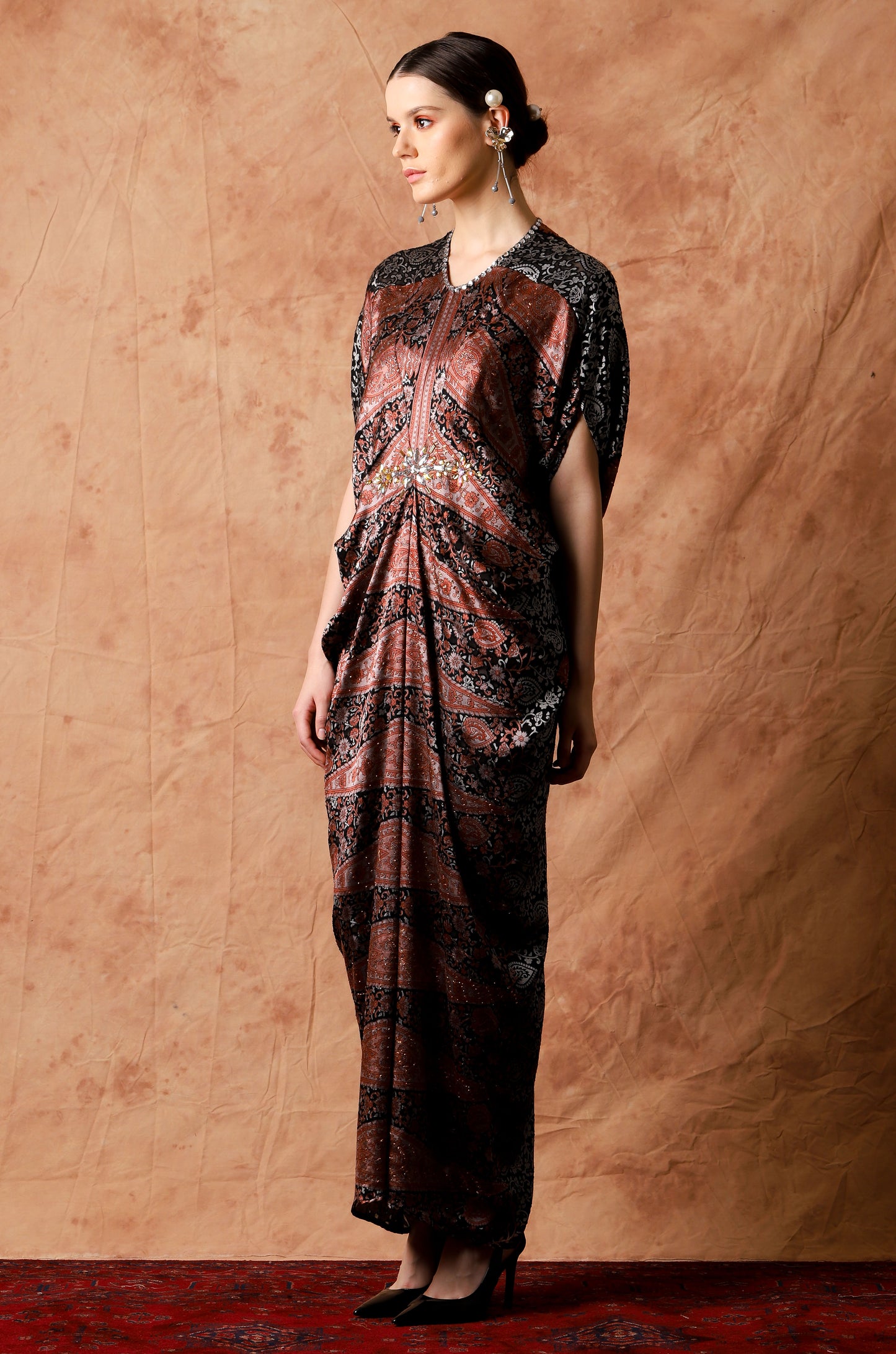 Innocence - Bronze Paisley Kaftan