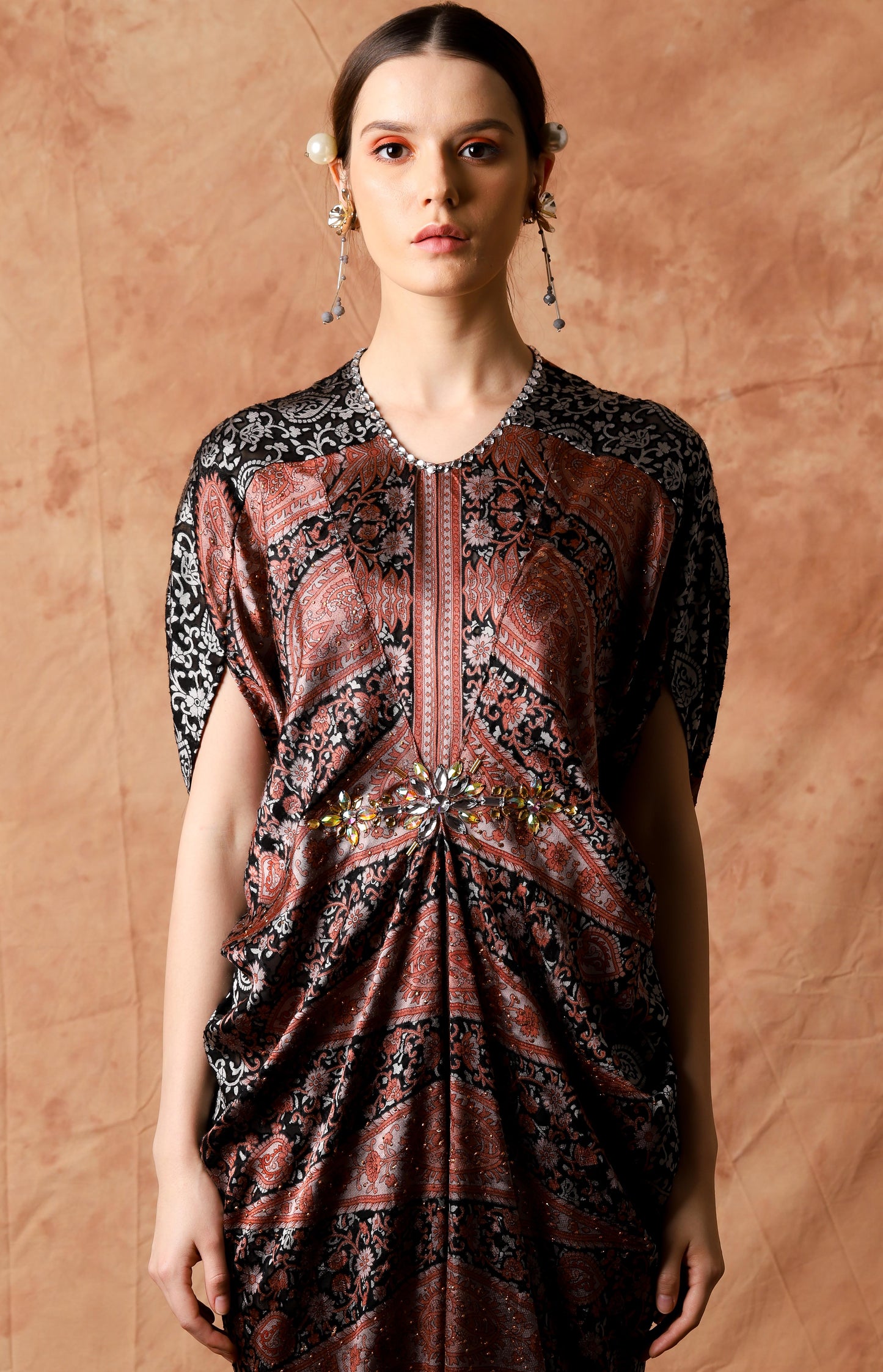 Innocence - Bronze Paisley Kaftan