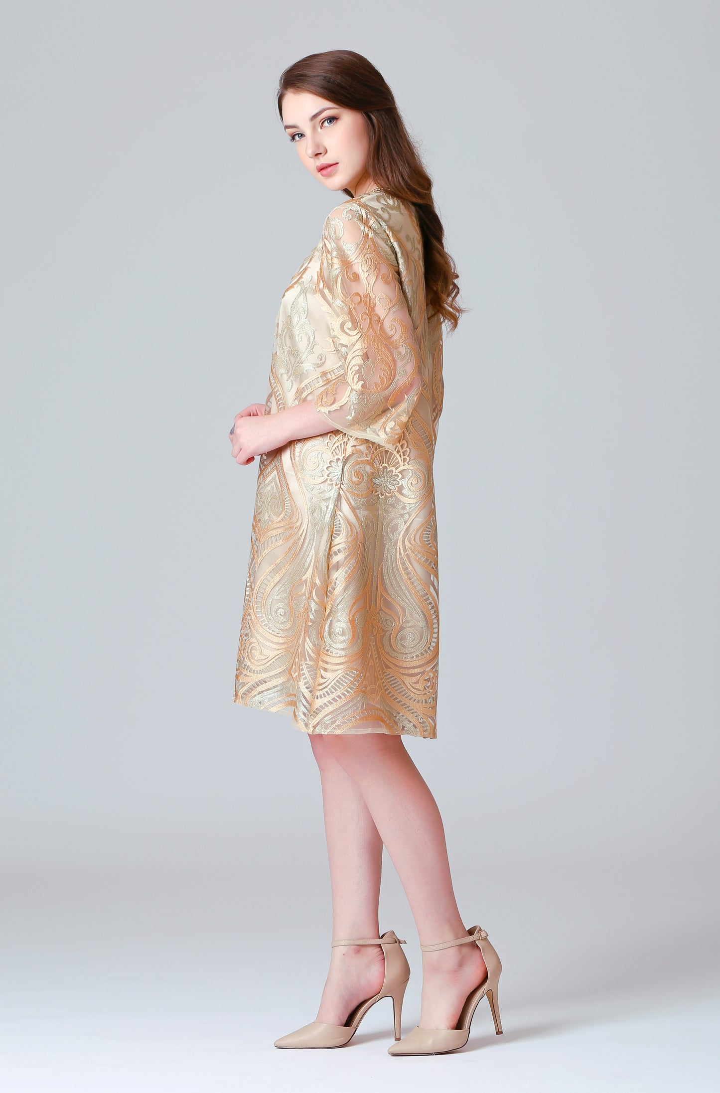 Fearless - Soft Gold Dress