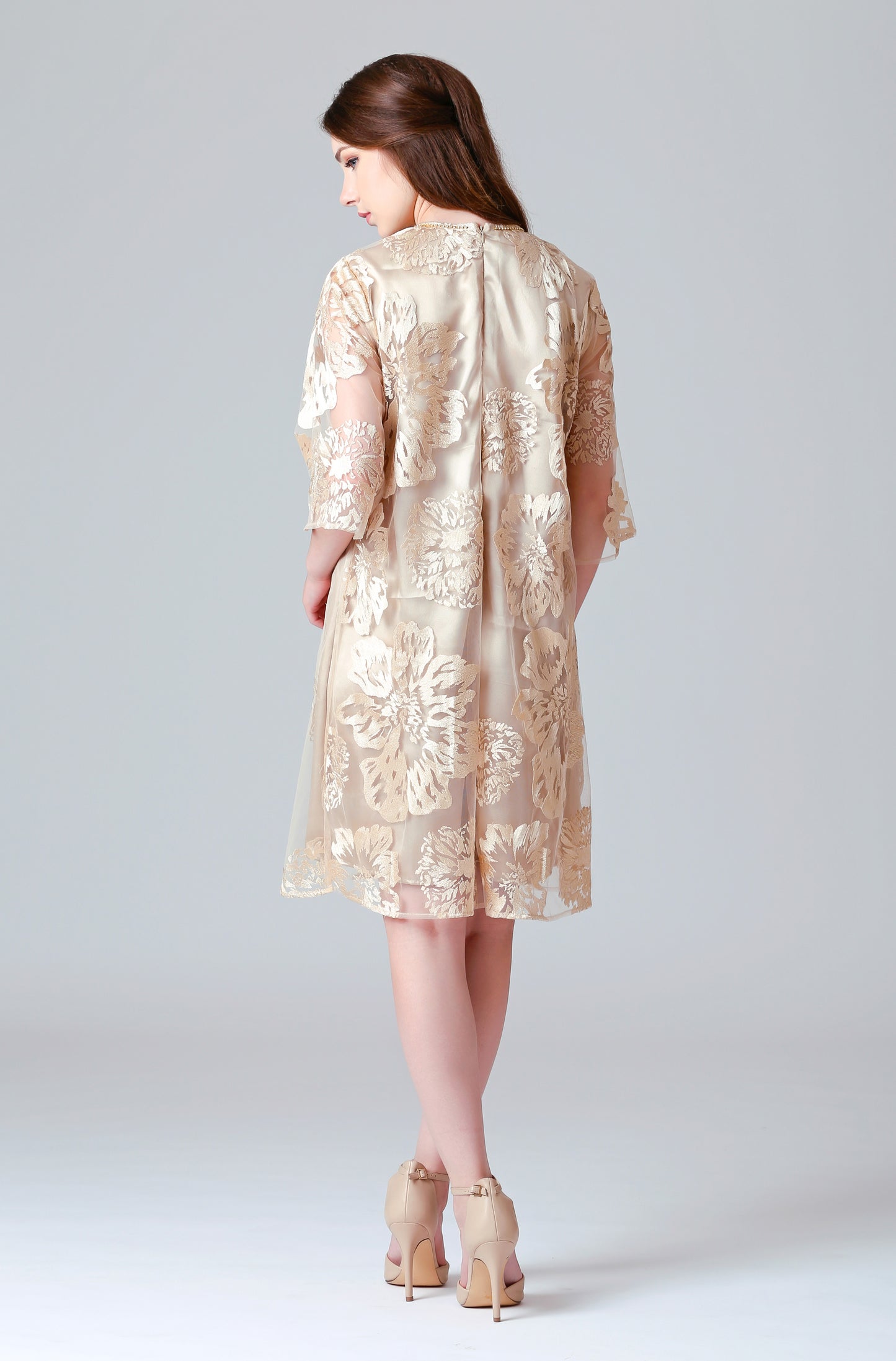 Fearless - Light Gold Dress