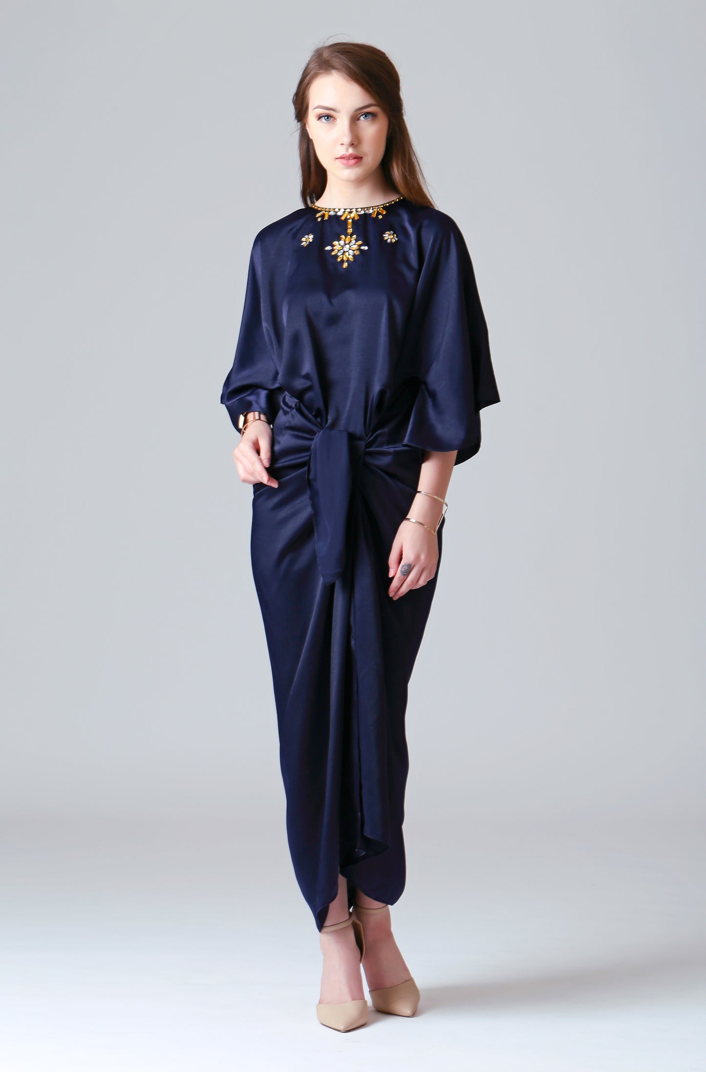Daring - Navy Kaftan