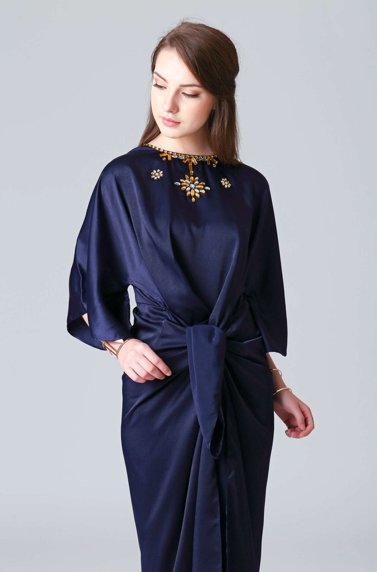 Daring - Navy Kaftan
