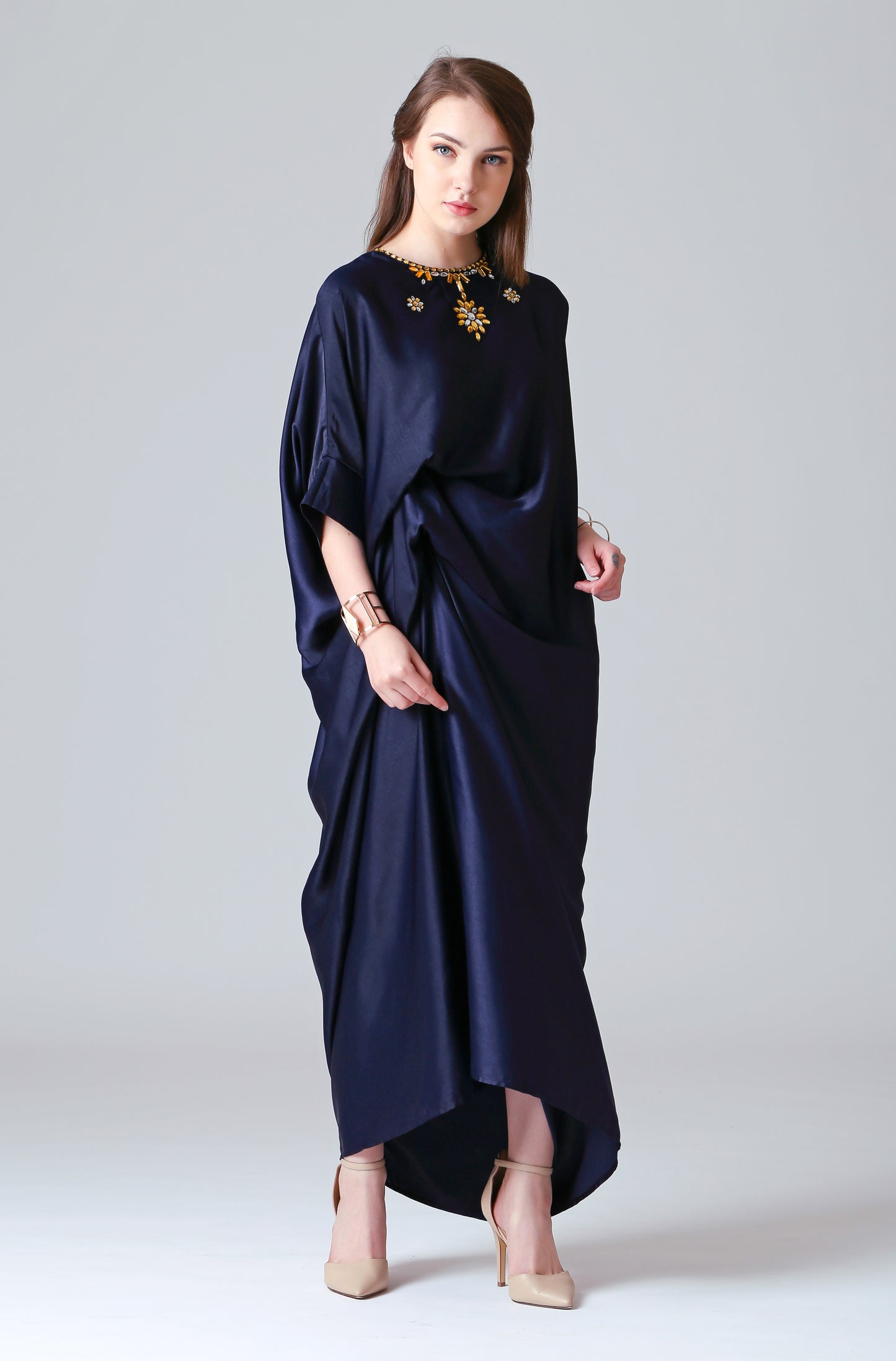 Wise - Navy Kaftan