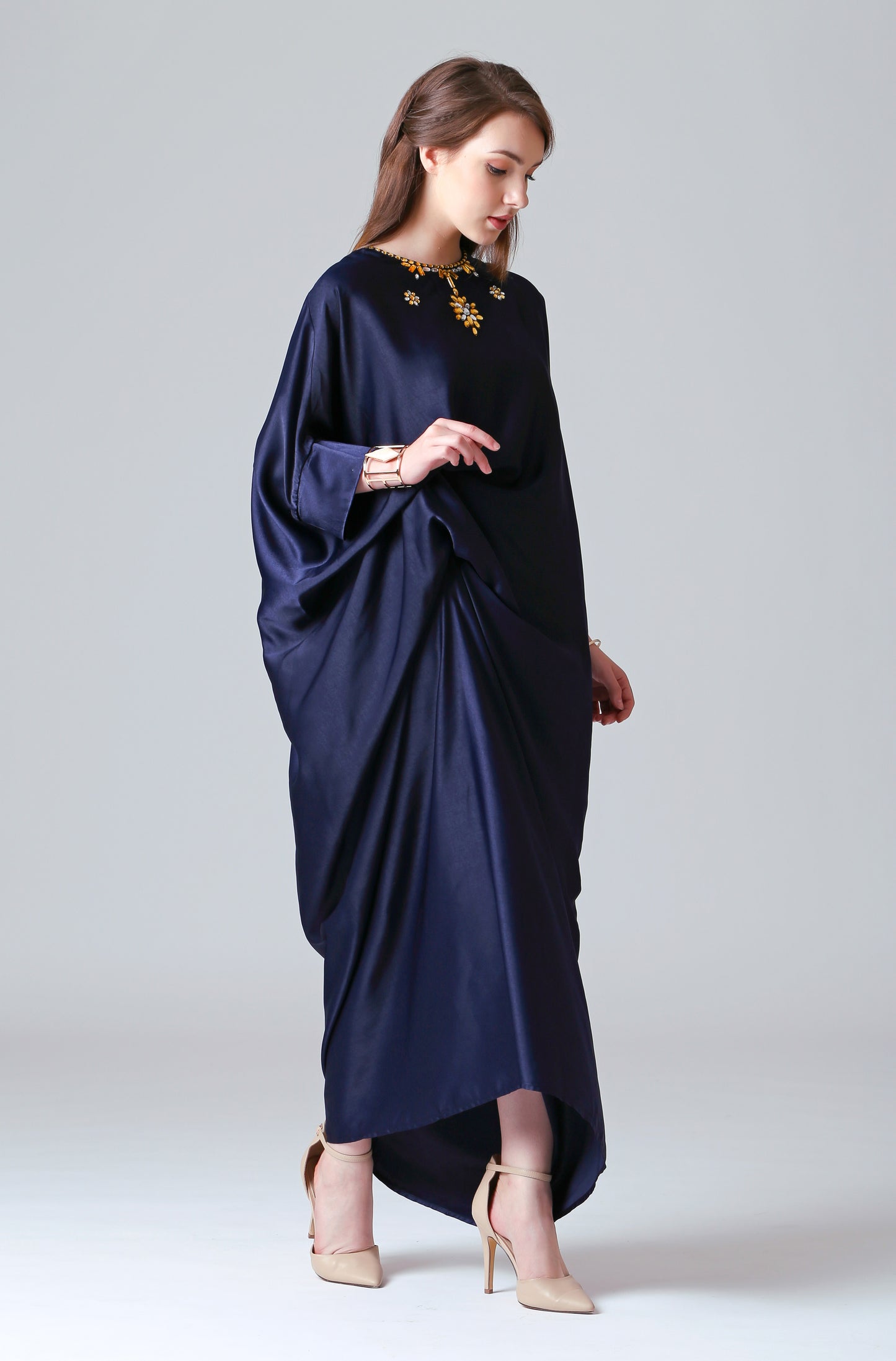Wise - Navy Kaftan