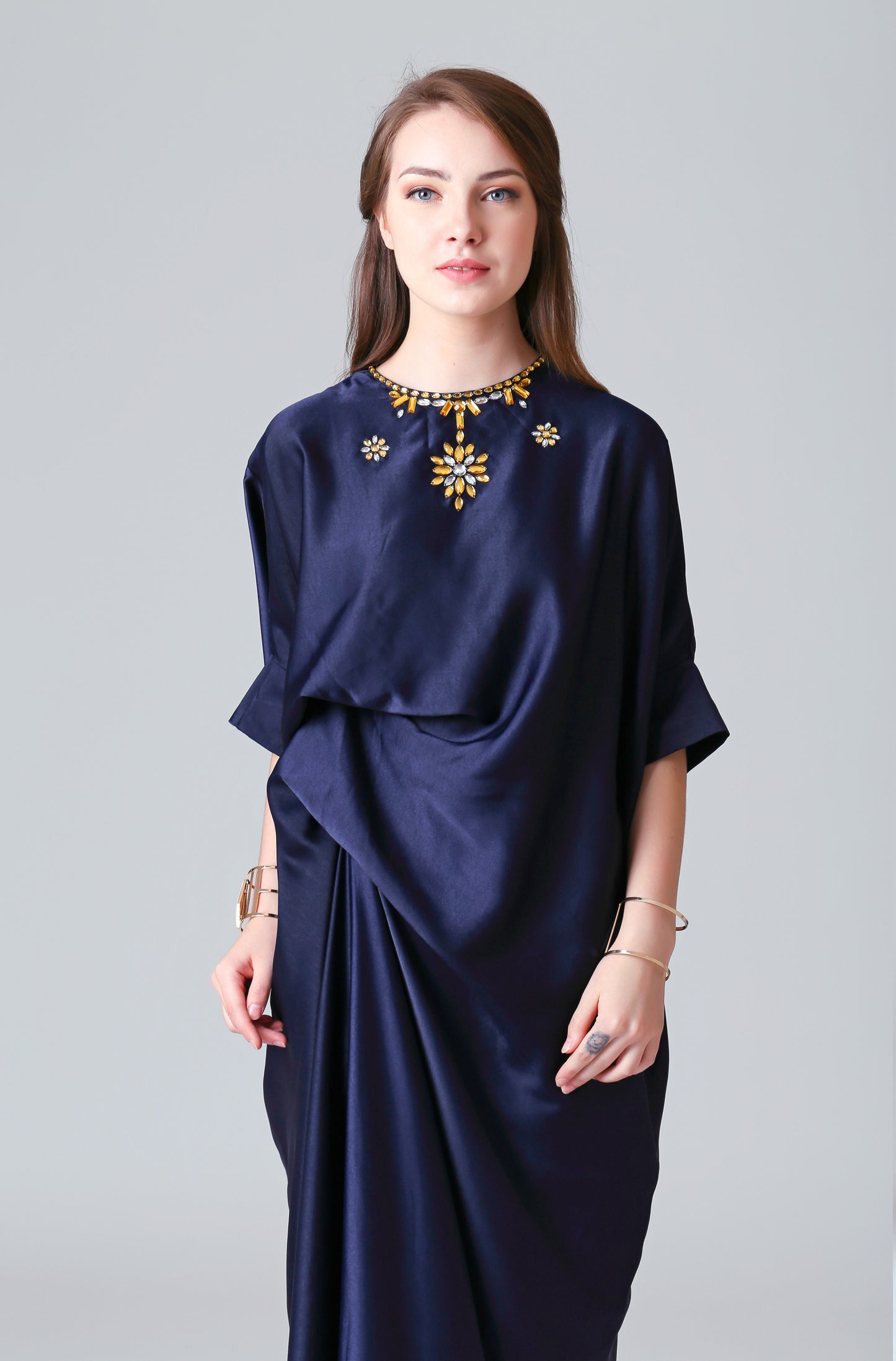 Wise - Navy Kaftan