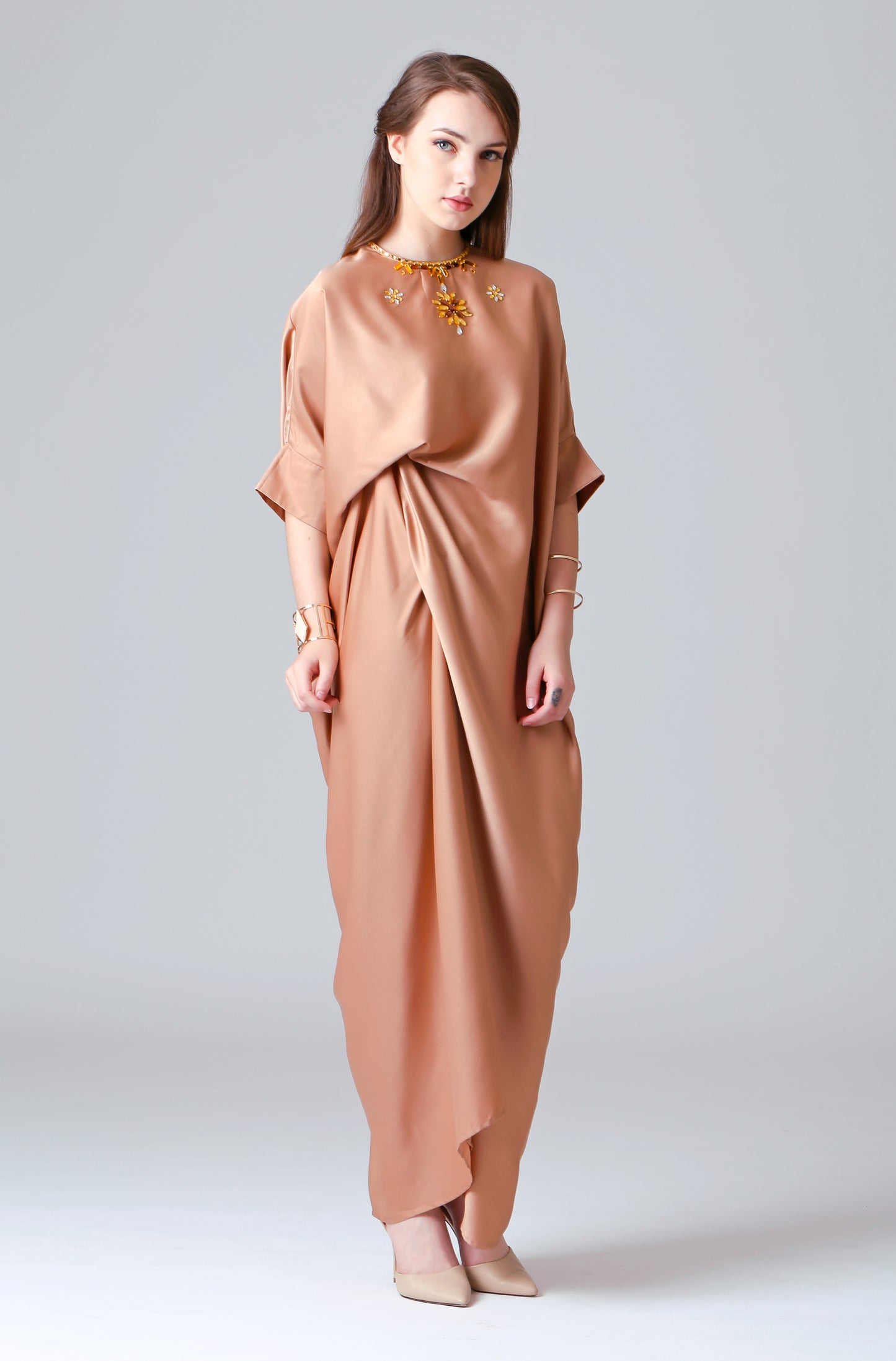 Wise - Beige Kaftan