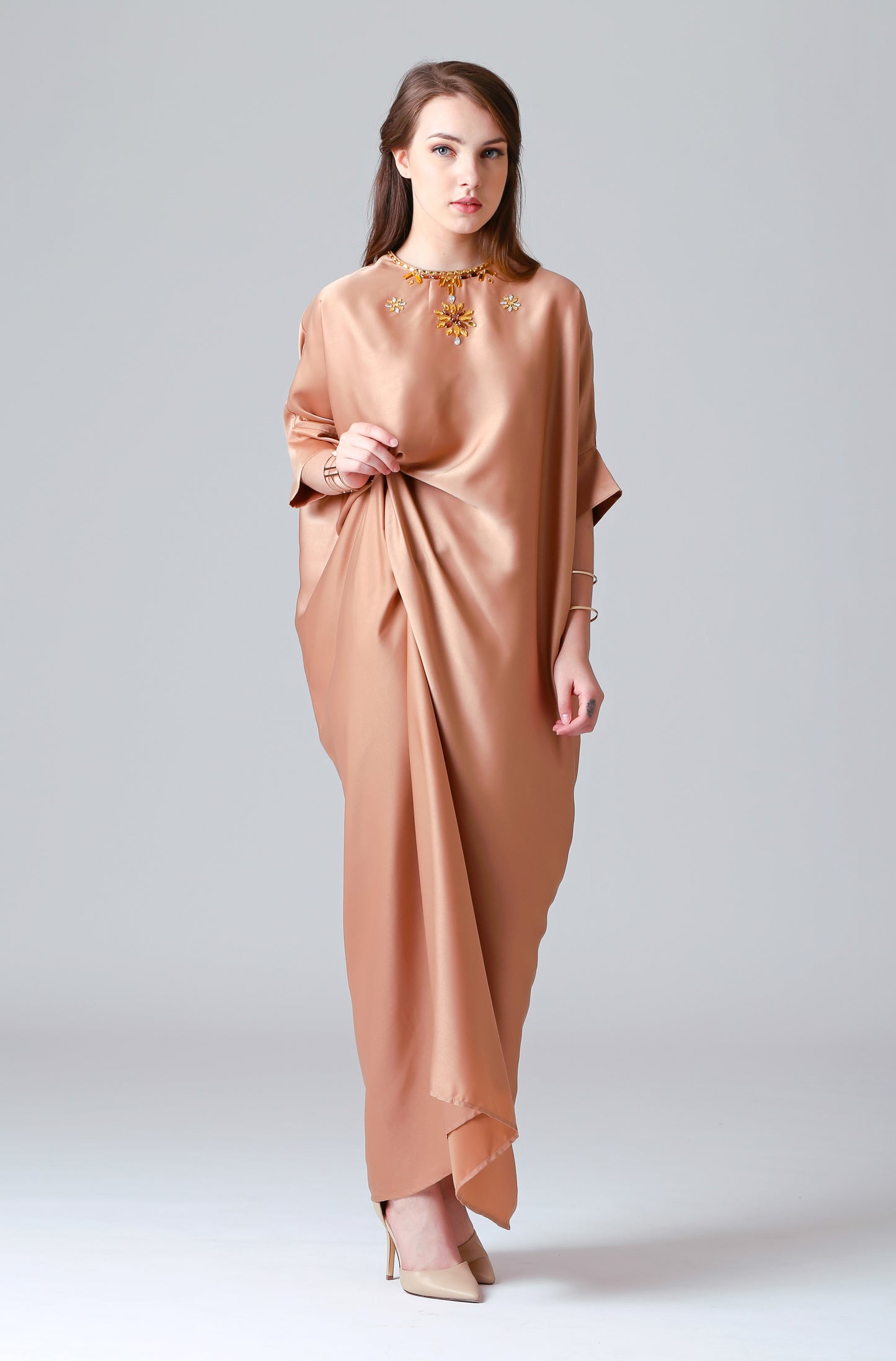 Wise - Beige Kaftan