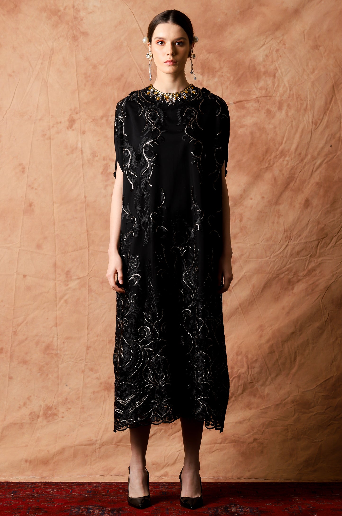 Brave - Black Sequin Dress