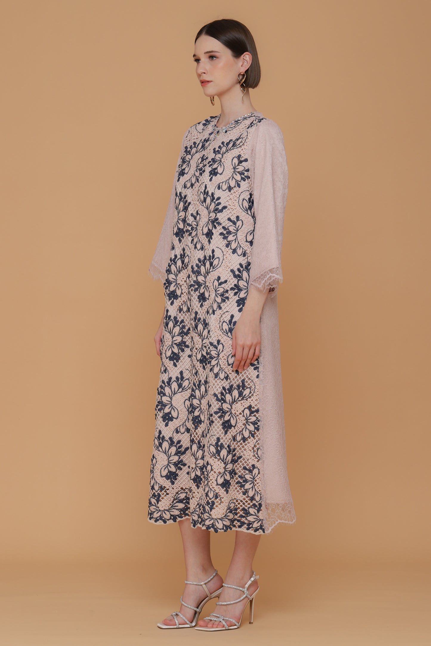 Kindness - Blue Rose Maxi Dress