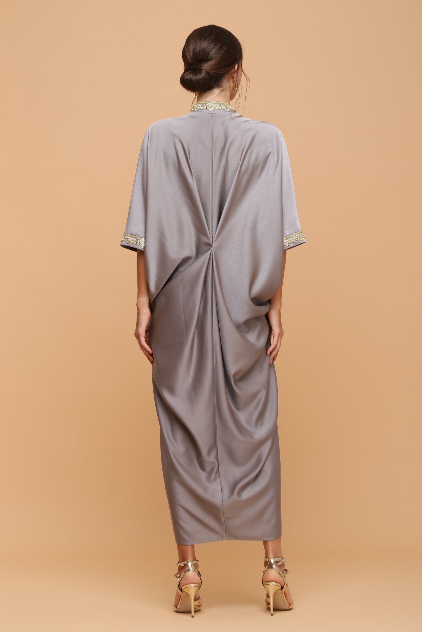 Humble - Grey Gold Kaftan