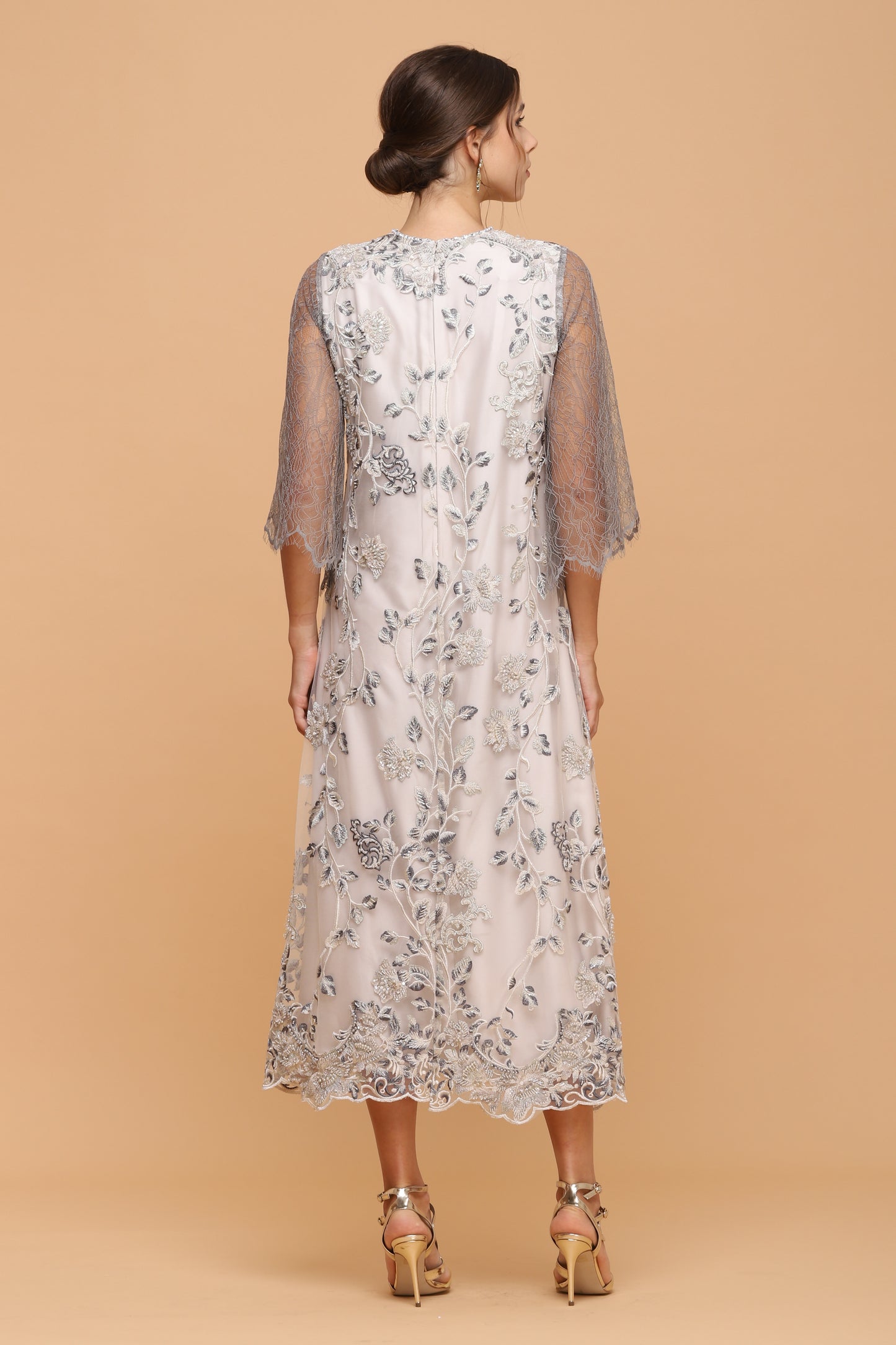 Kindness - Grey Garden Maxi Dress