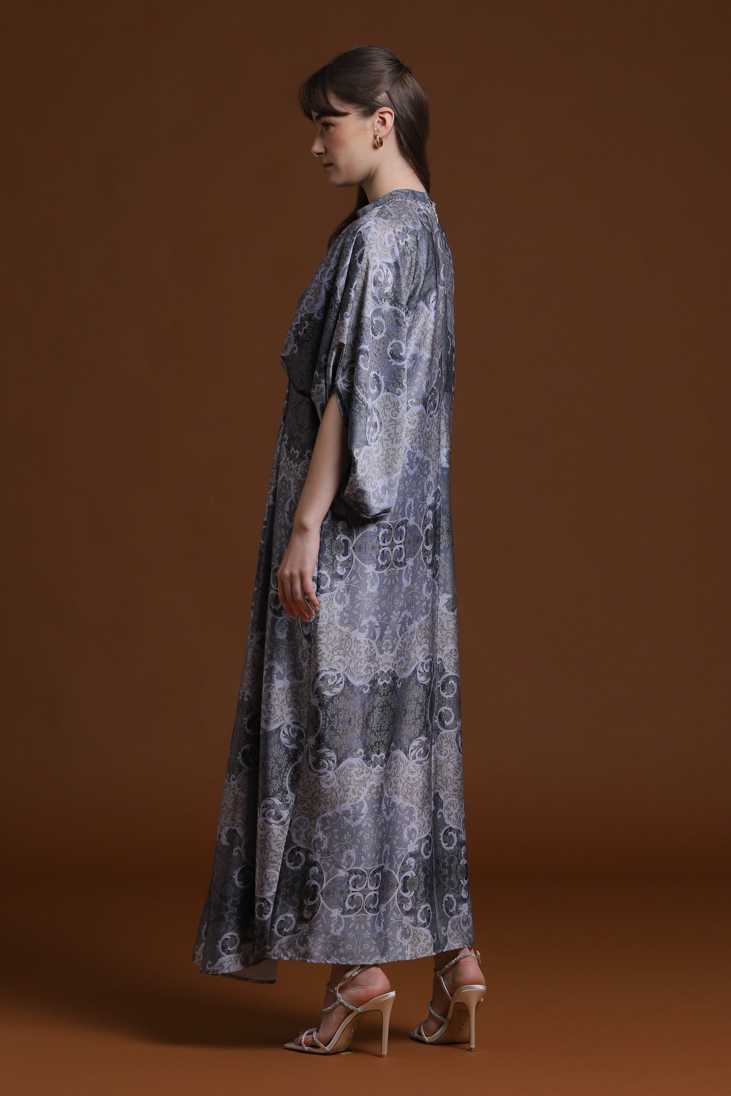 Kindness - Grey Baroque Kaftan