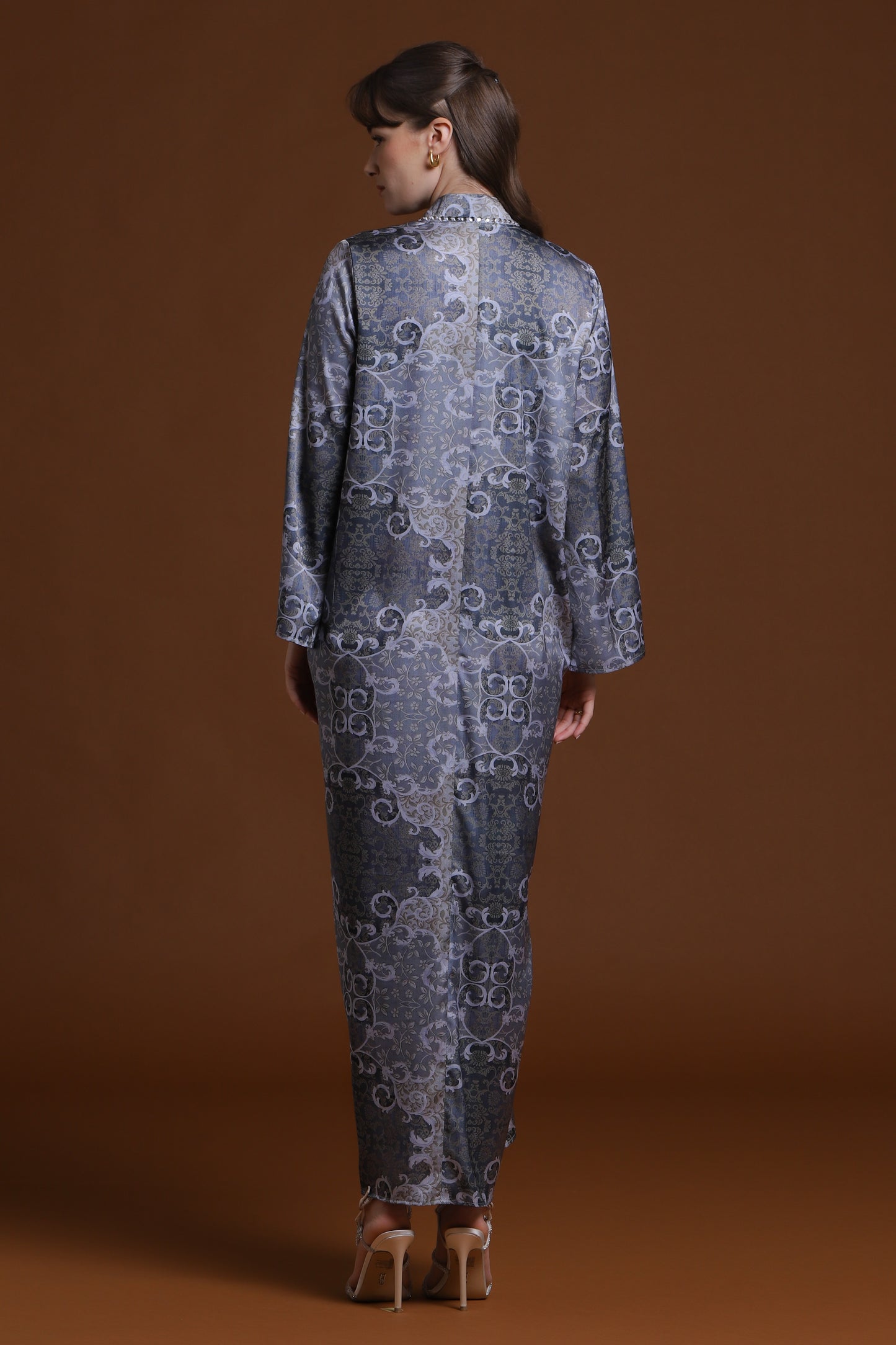 Humble - Grey Baroque Kaftan