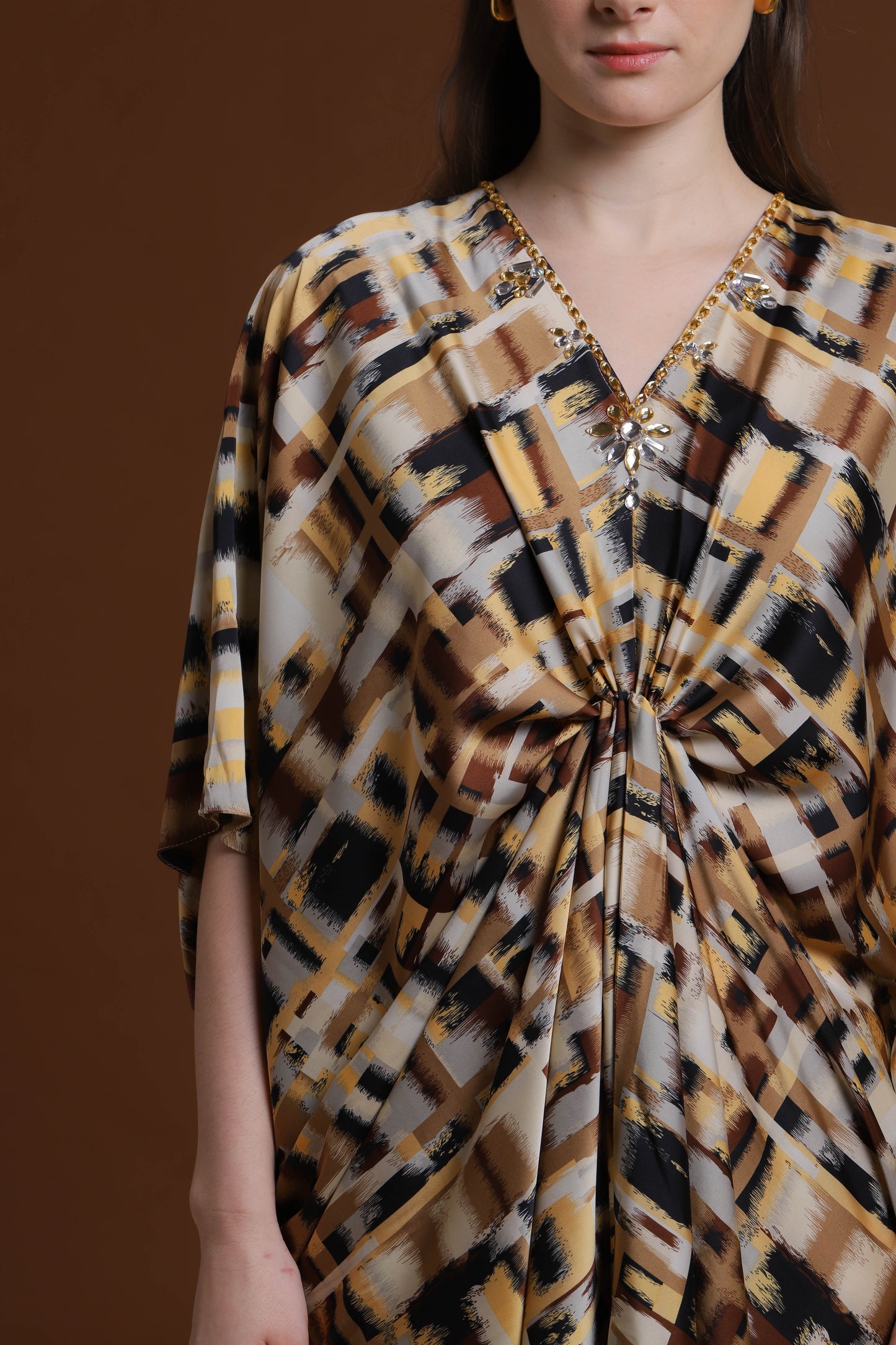 Gracious - Abstract Kaftan