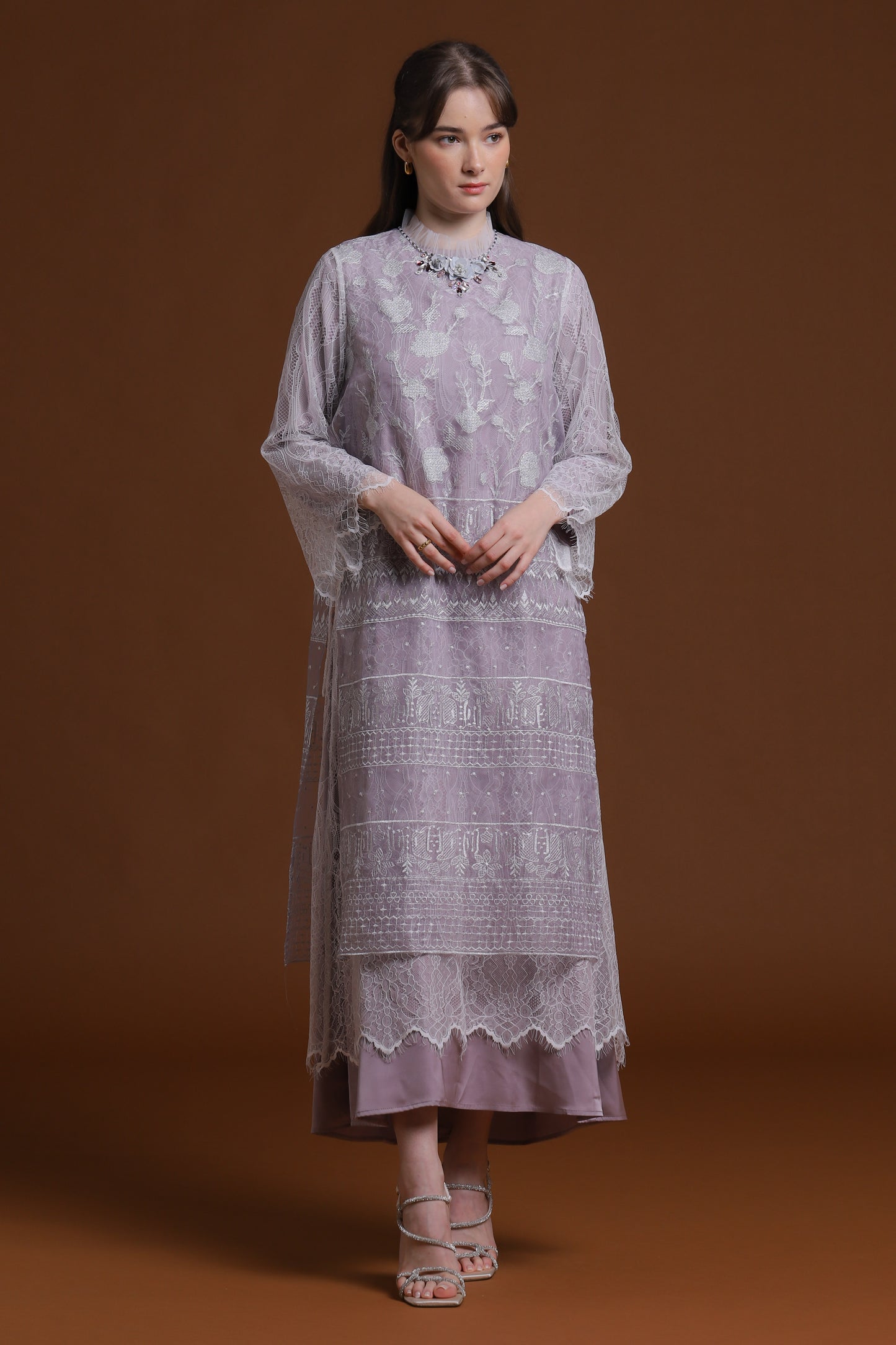 Brave - Lilac Maxi Dress